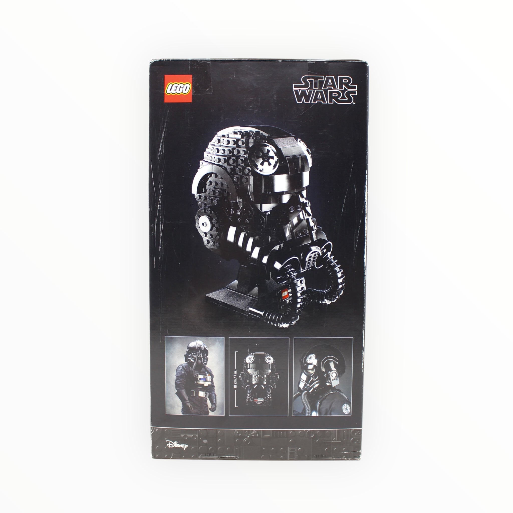 Retired Set 75274 Star Wars TIE Fighter Pilot Helmet (damaged box)