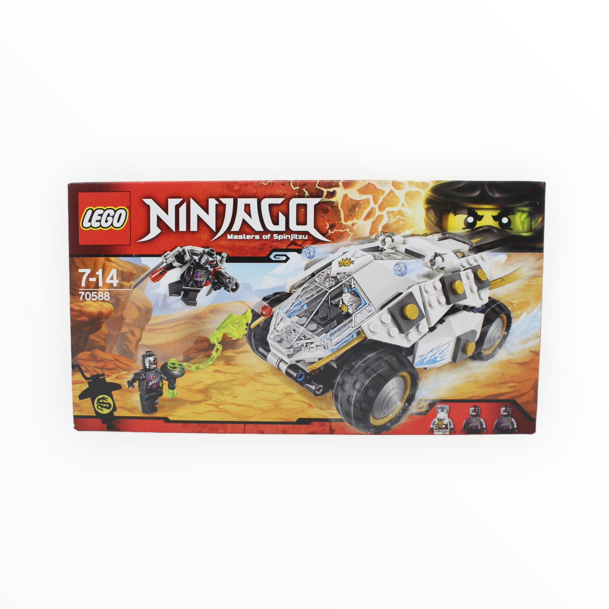 Retired Set 70588 Ninjago Titanium Ninja Tumbler