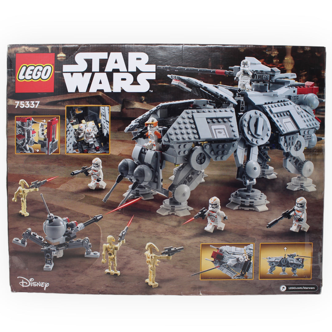 Certified Used Set 75337 Star Wars AT-TE Walker (2022, sealed bags)