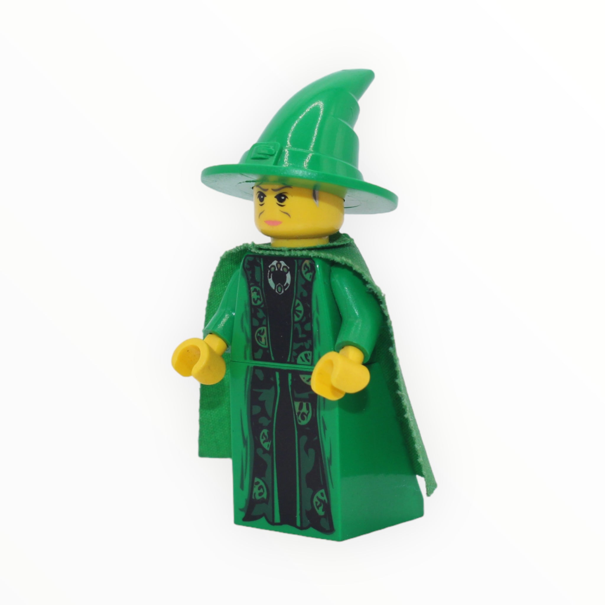Professor Minerva McGonagall (yellow skin, green robe and cape, 2002)