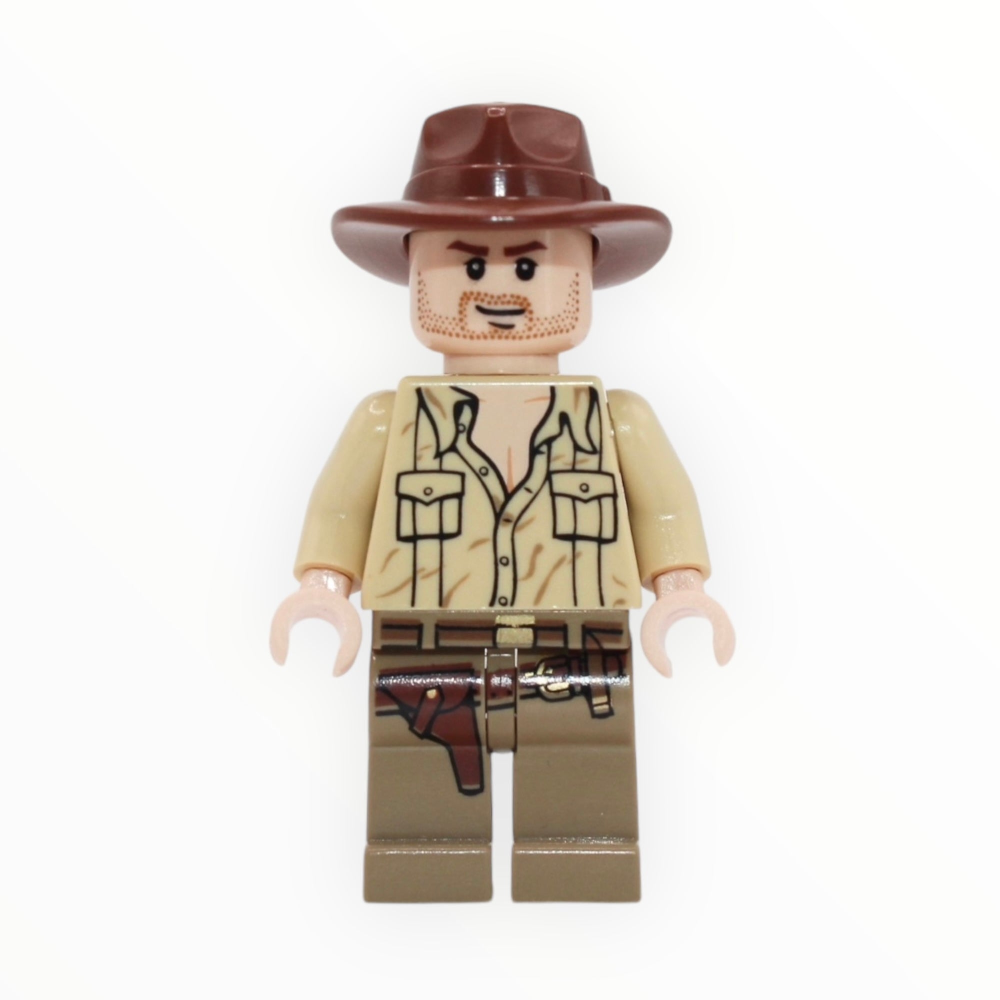 Indiana Jones (tan shirt, two tan arms)