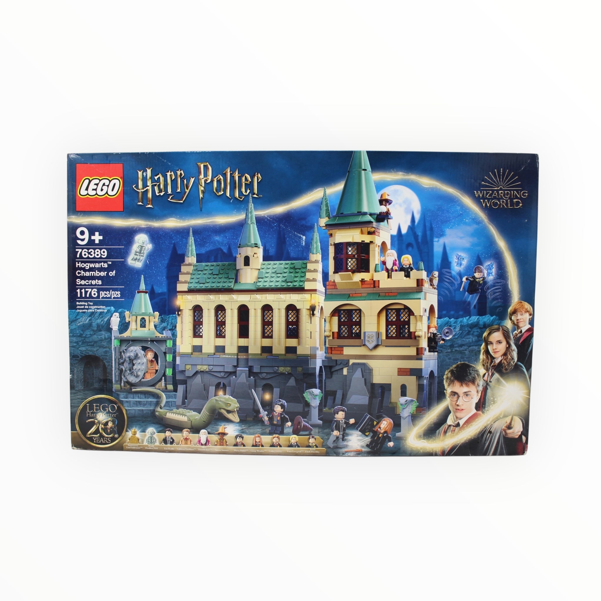Retired Set 76389 Harry Potter Hogwarts Chamber of Secrets (damaged box)