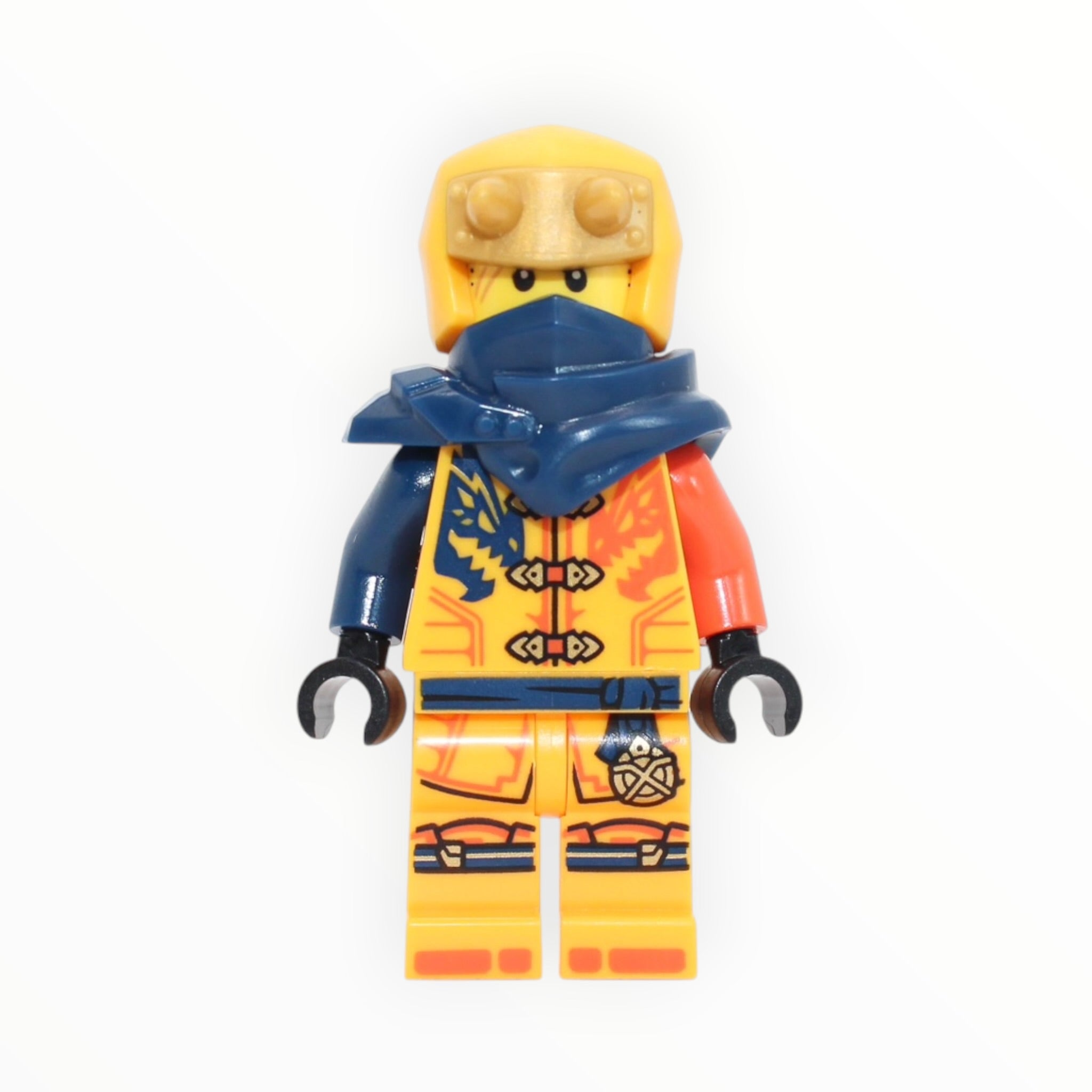 Arin (Dragons Rising S4, hood with horns, jacket with dragons)