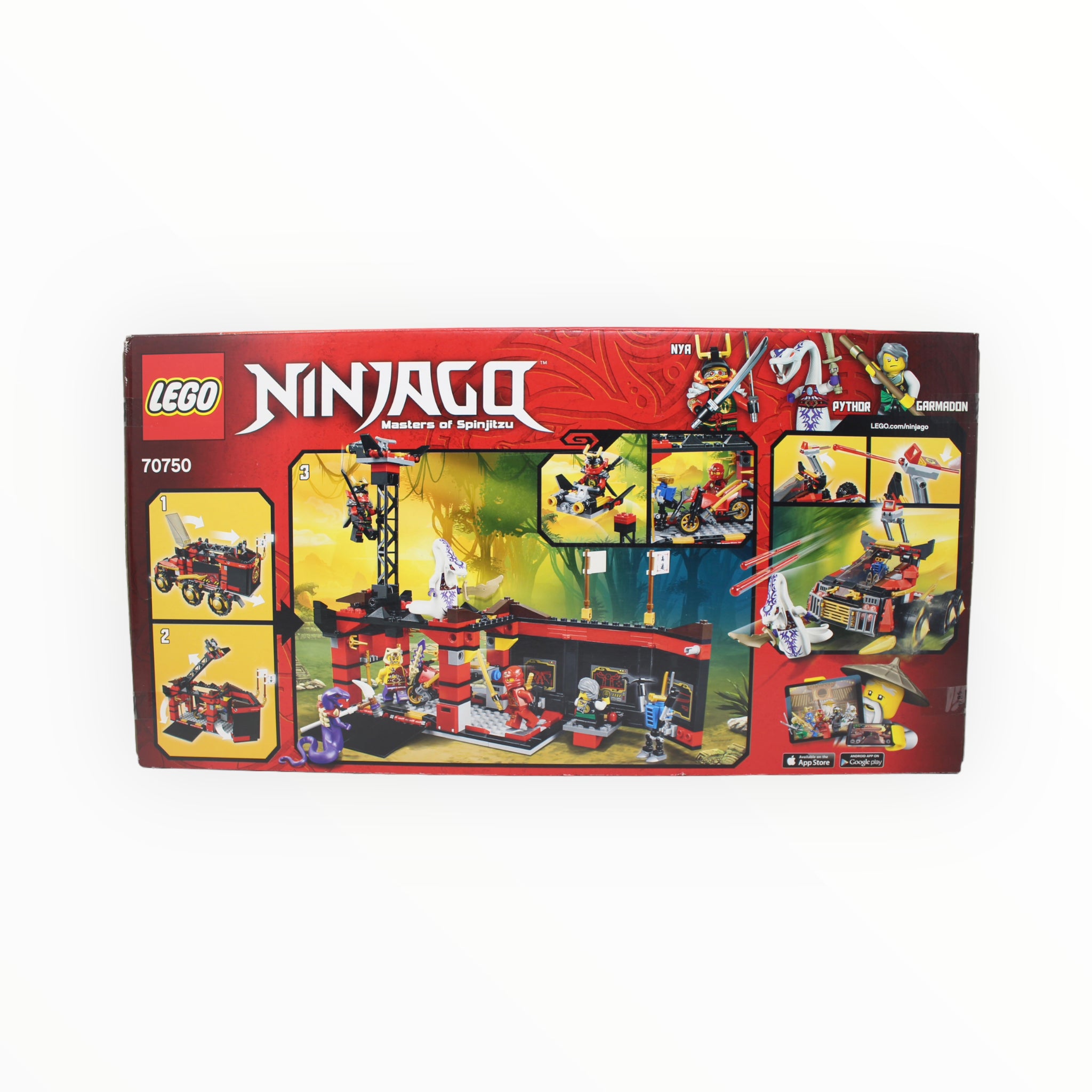 Retired Set 70750 Ninjago Ninja DB X
