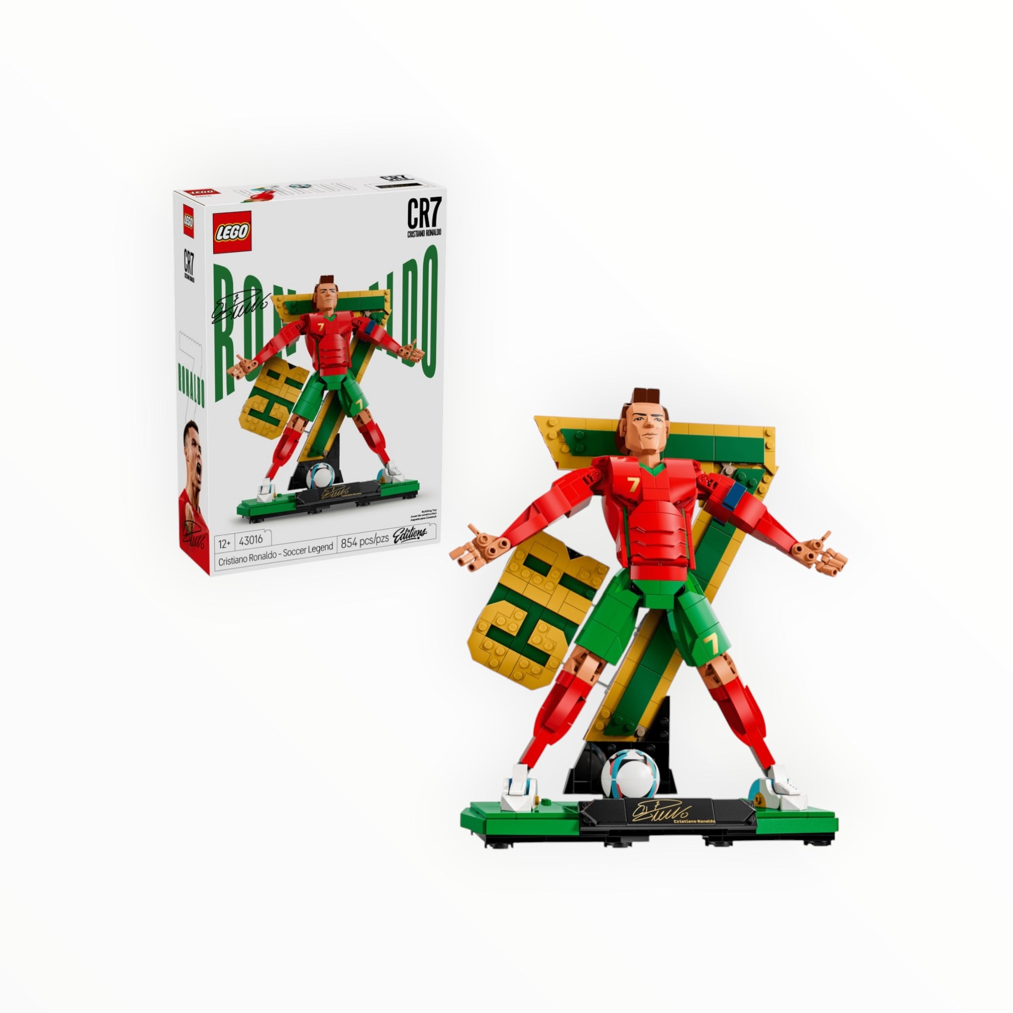 43016 LEGO Editions Cristiano Ronaldo – Soccer Legend