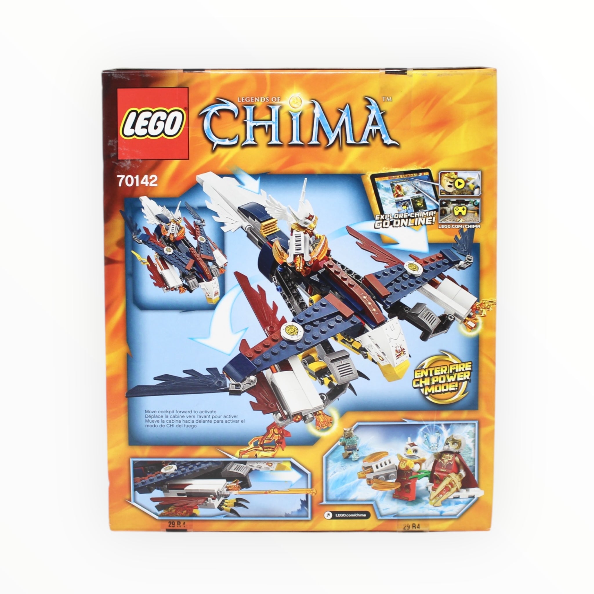 Retired Set 70142 Chima Eris’ Fire Eagle Flyer