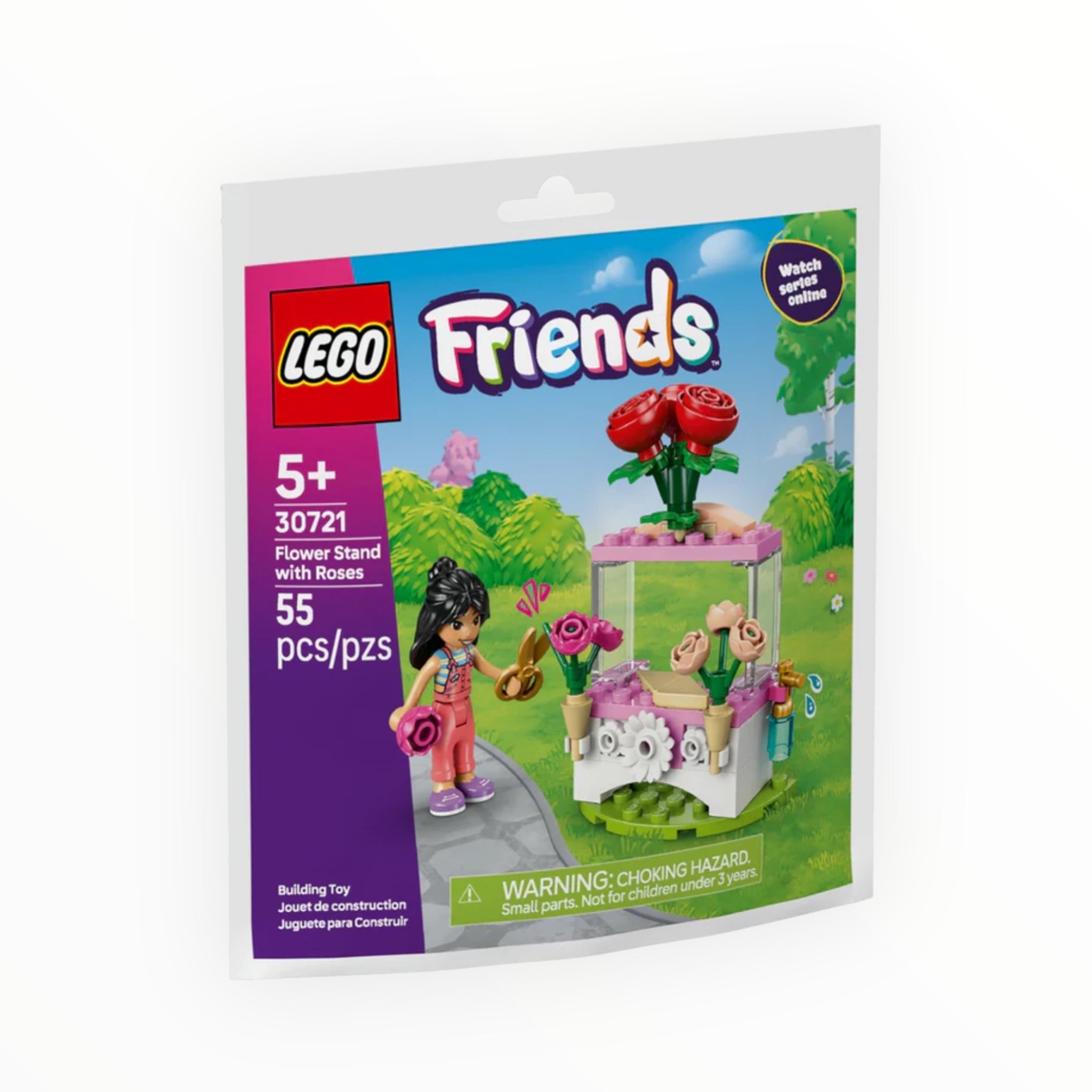 Paper Bag 30721 Friends Flower Stand with Roses