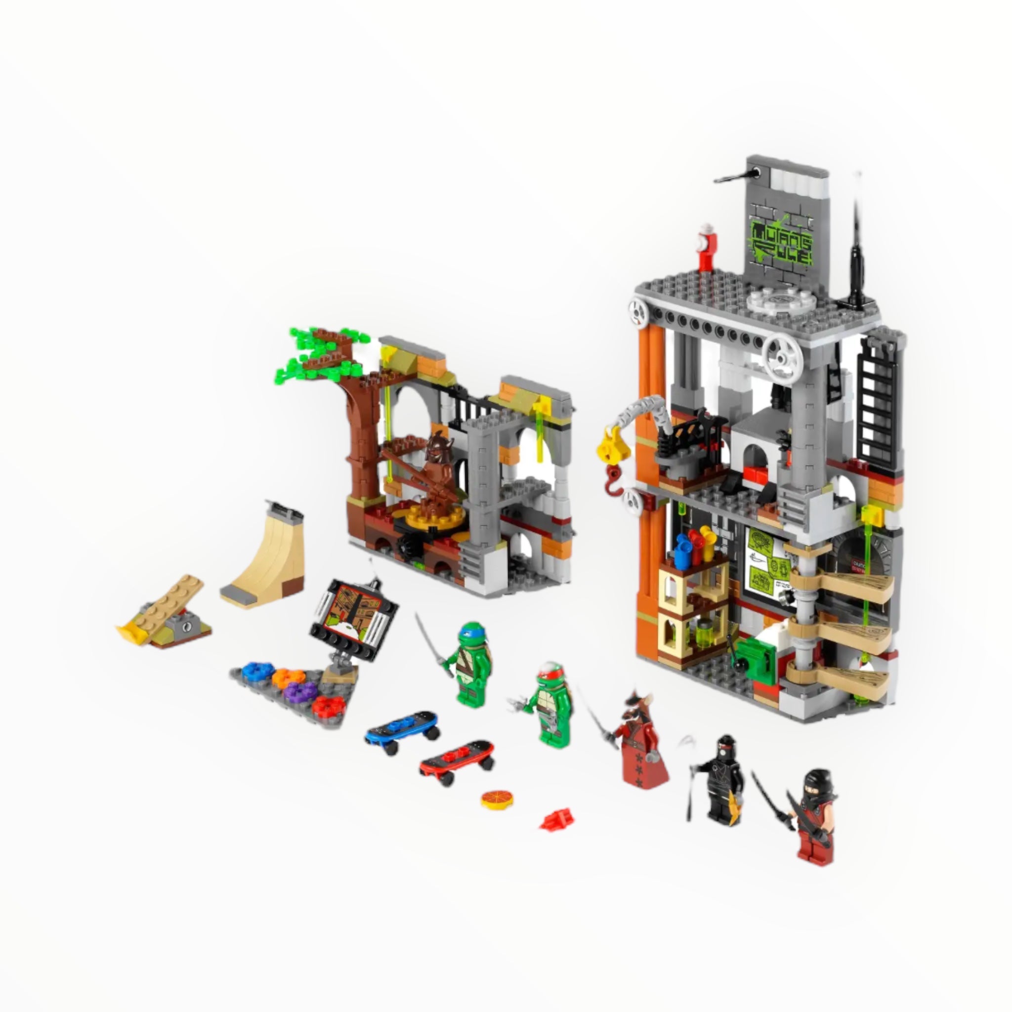 Retired Set 79103 Teenage Mutant Ninja Turtles Turtle Lair Attack