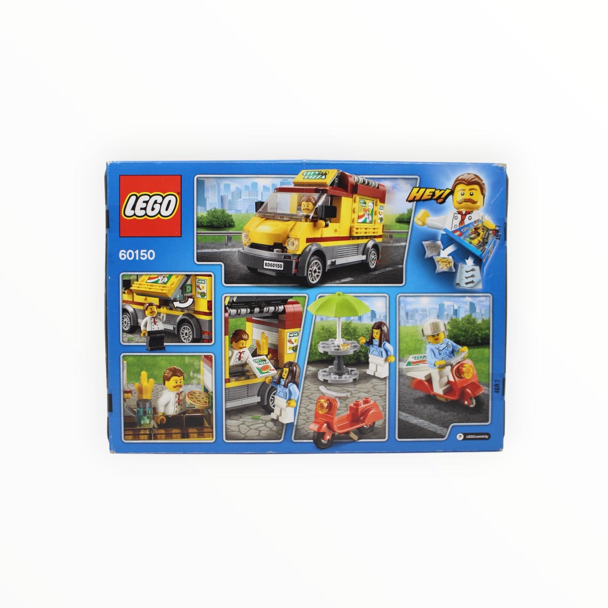 Retired Set 60150 City Pizza Van (slight box damage)