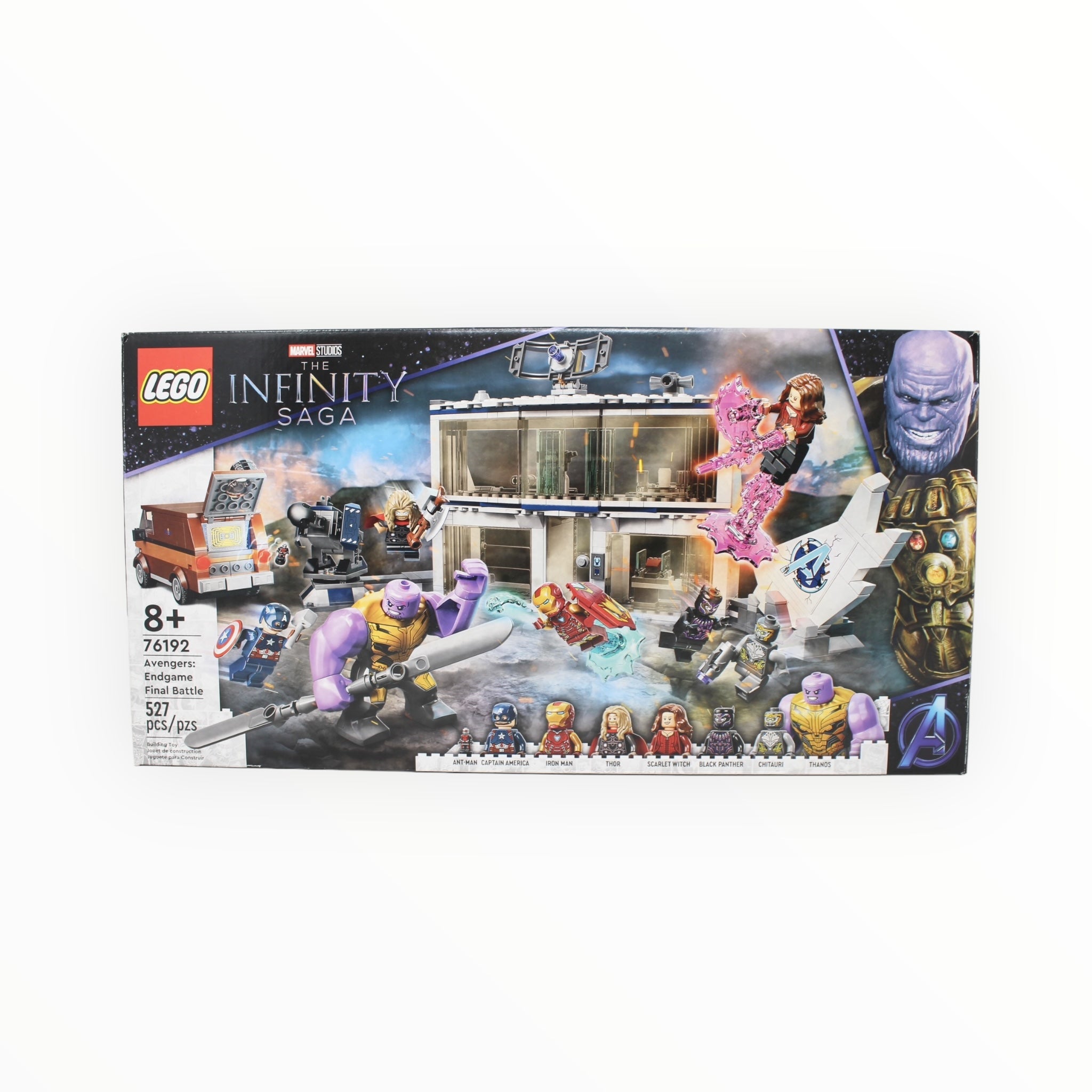 Certified Used Set 76192 Infinity Saga Avengers: Endgame Final Battle