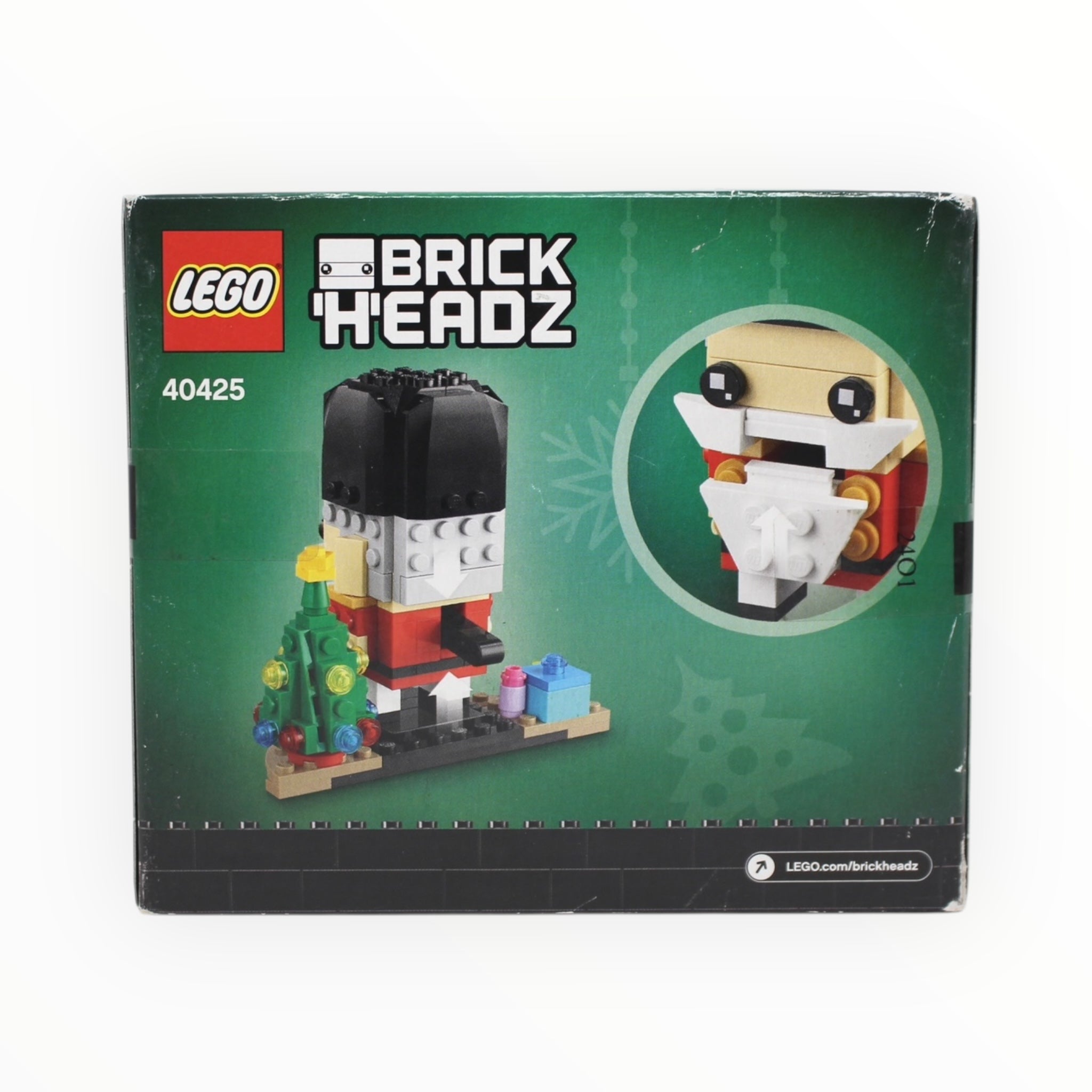 Retired Set 40425 BrickHeadz Nutcracker (slight box damage)