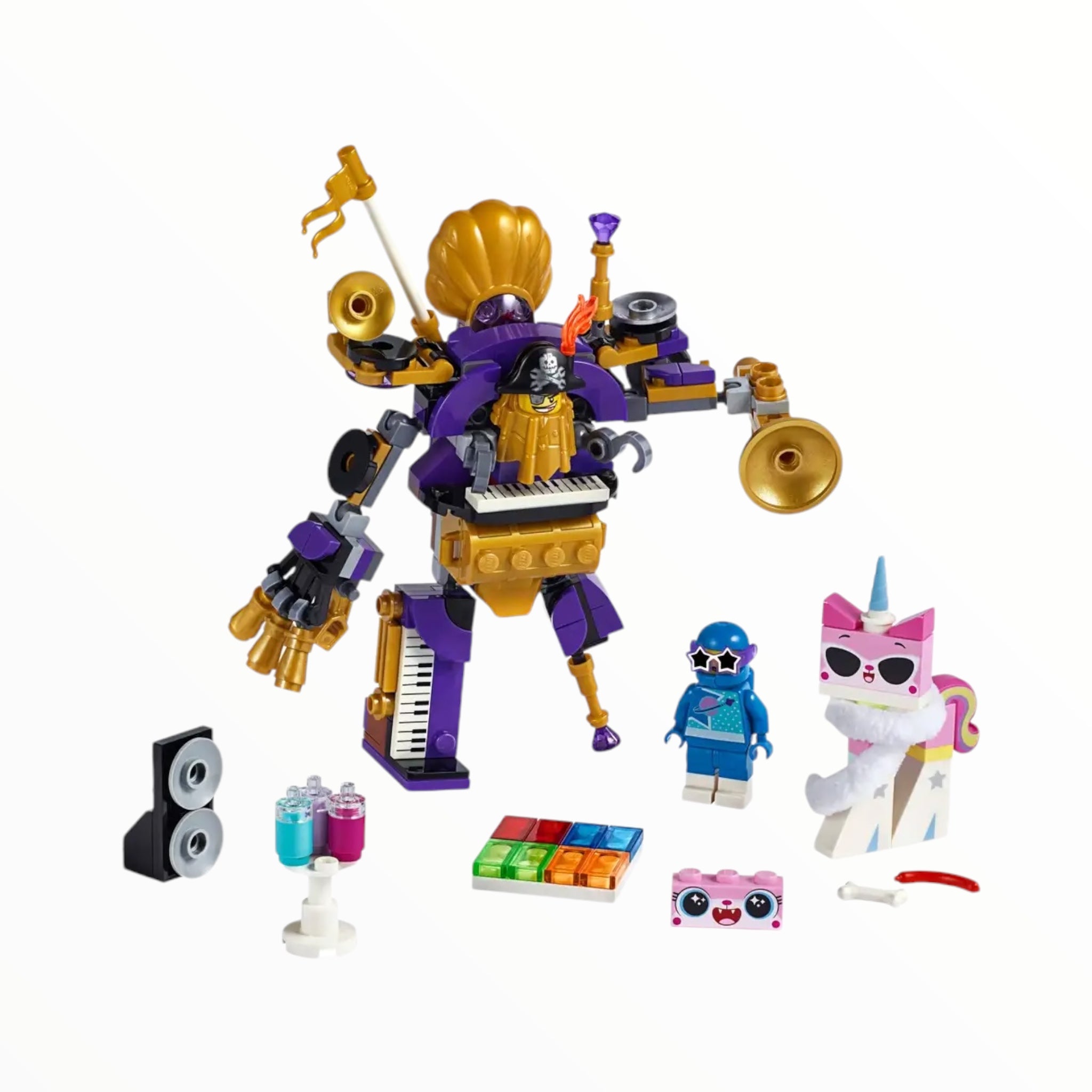 Retired Set 70848 The LEGO Movie 2 Systar Party Crew