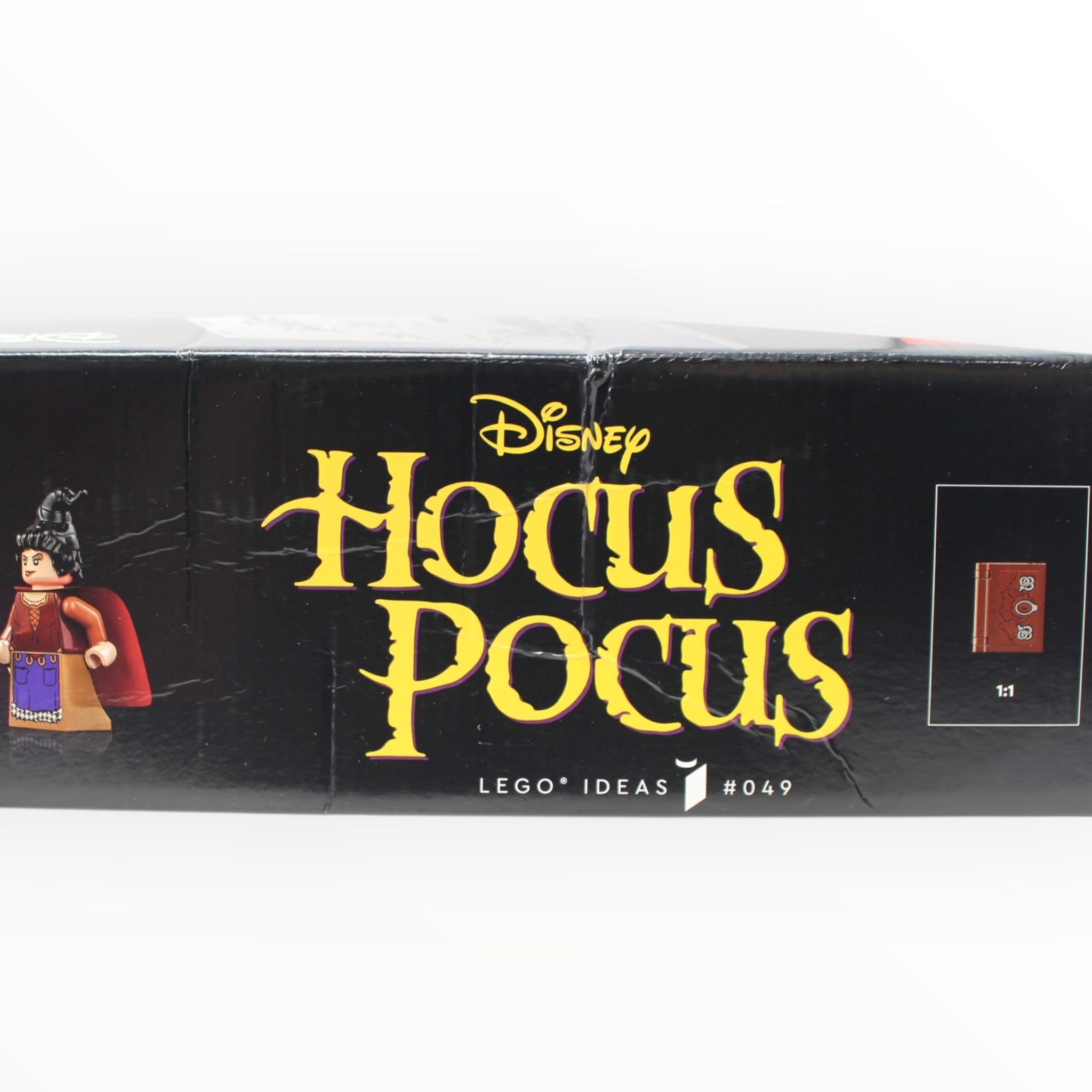 Retired Set 21341 Disney Hocus Pocus: The Sanderson Sisters' Cottage (some box damage)