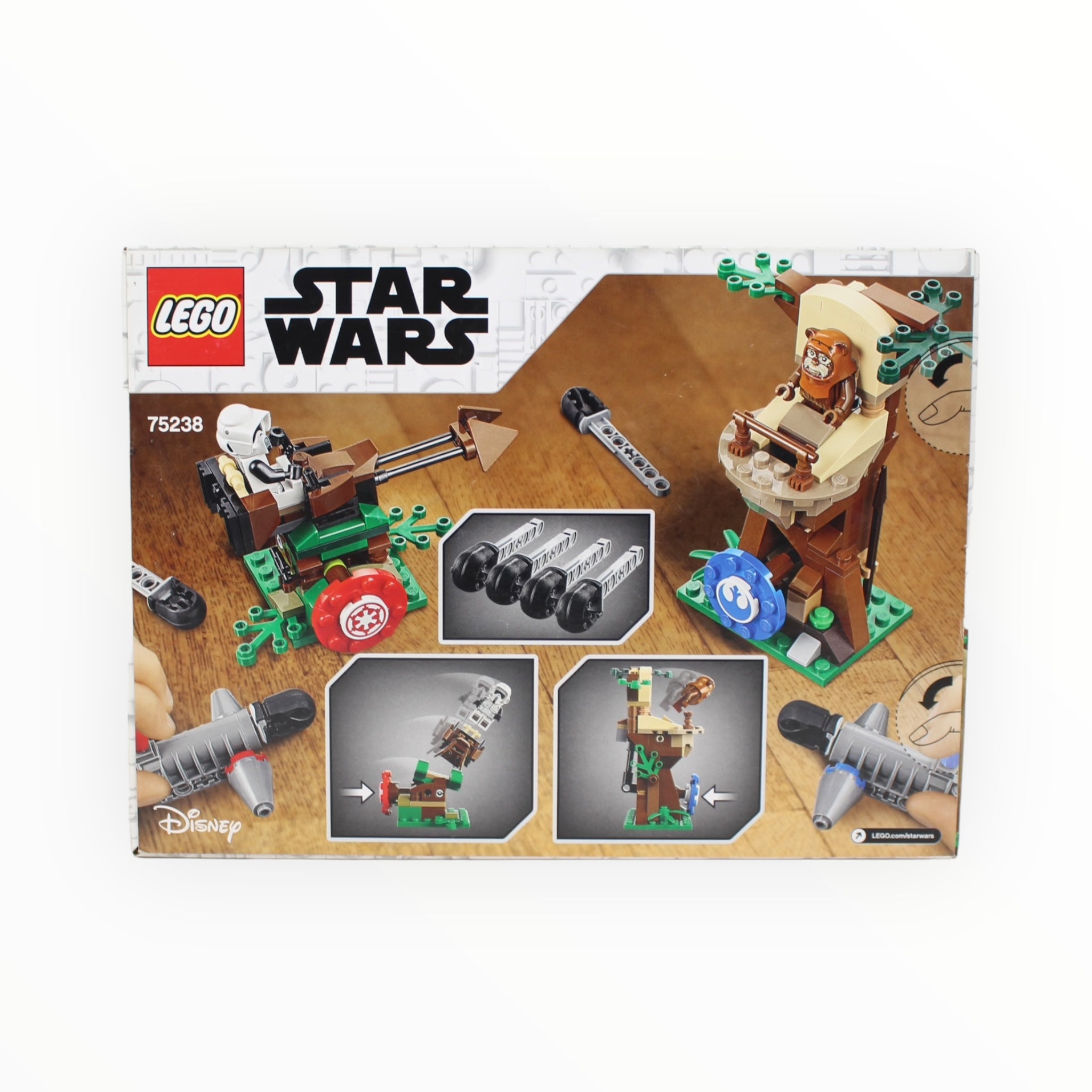 Retired Set 75238 Star Wars Action Battle Endor Assault