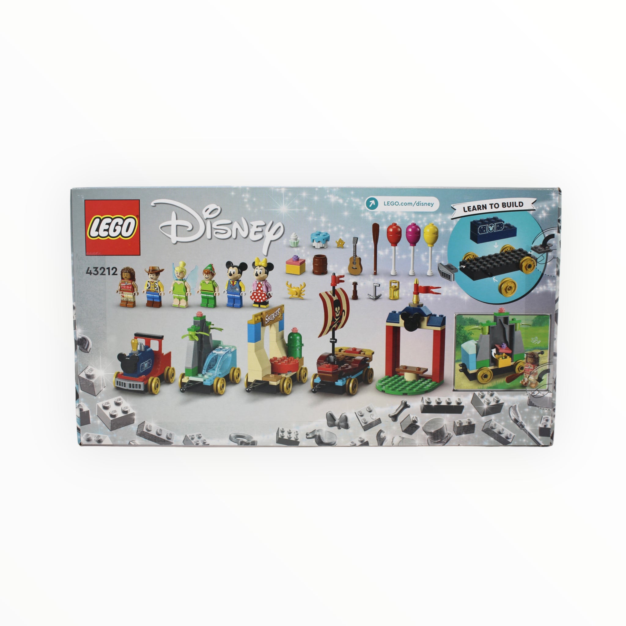 Certified Used Set 43212 Disney Celebration Train