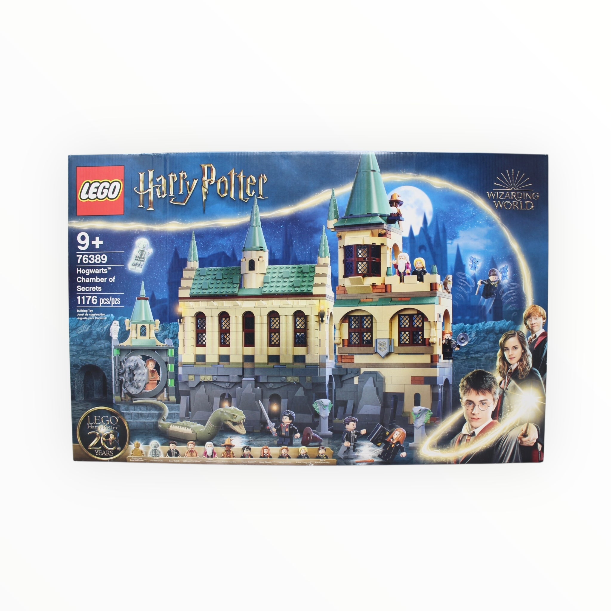 Retired Set 76389 Harry Potter Hogwarts Chamber of Secrets (damaged box)
