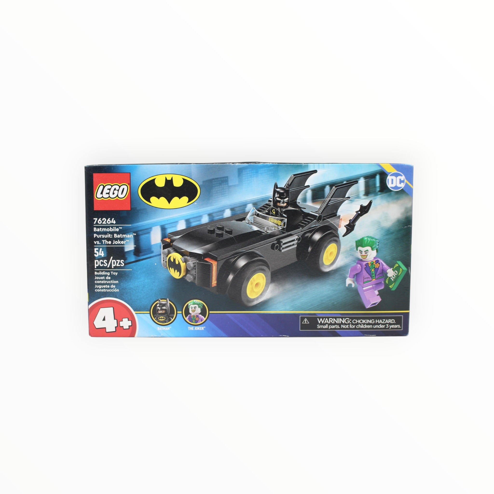 Retired Set 76264 DC Batmobile Pursuit: Batman vs. The Joker