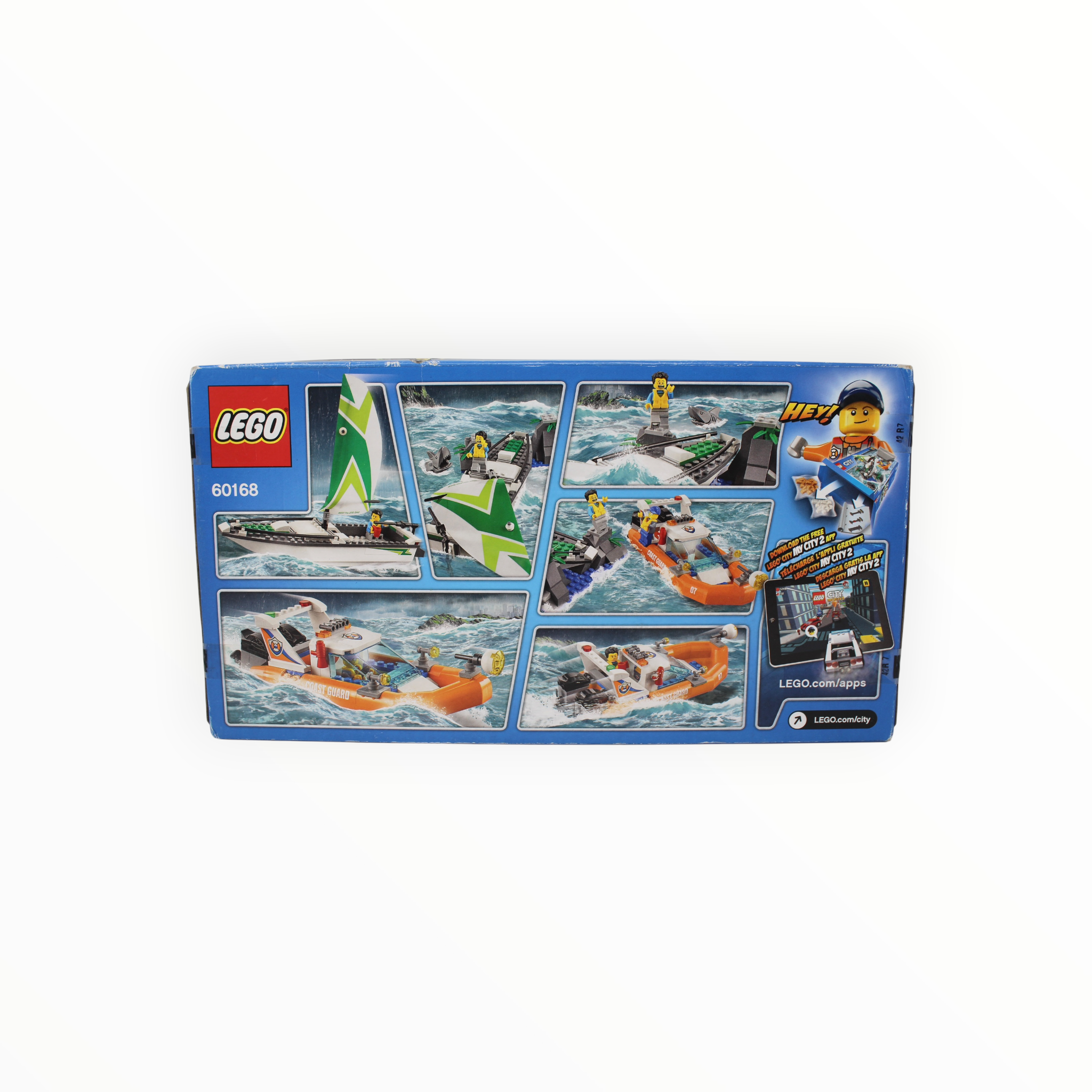 Retired Set 60168 City Sailboat Rescue (some box damage)