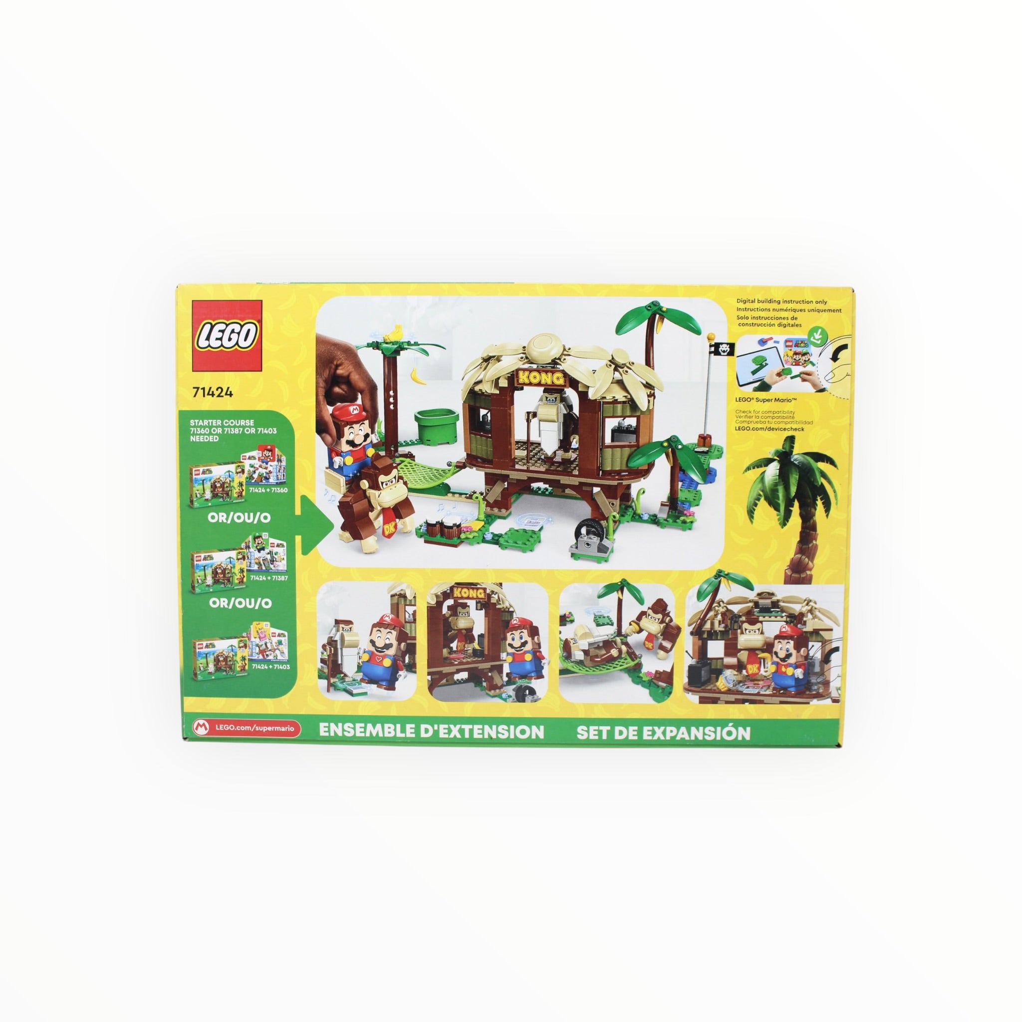 Retired Set 71424 Super Mario Donkey Kong’s Tree House