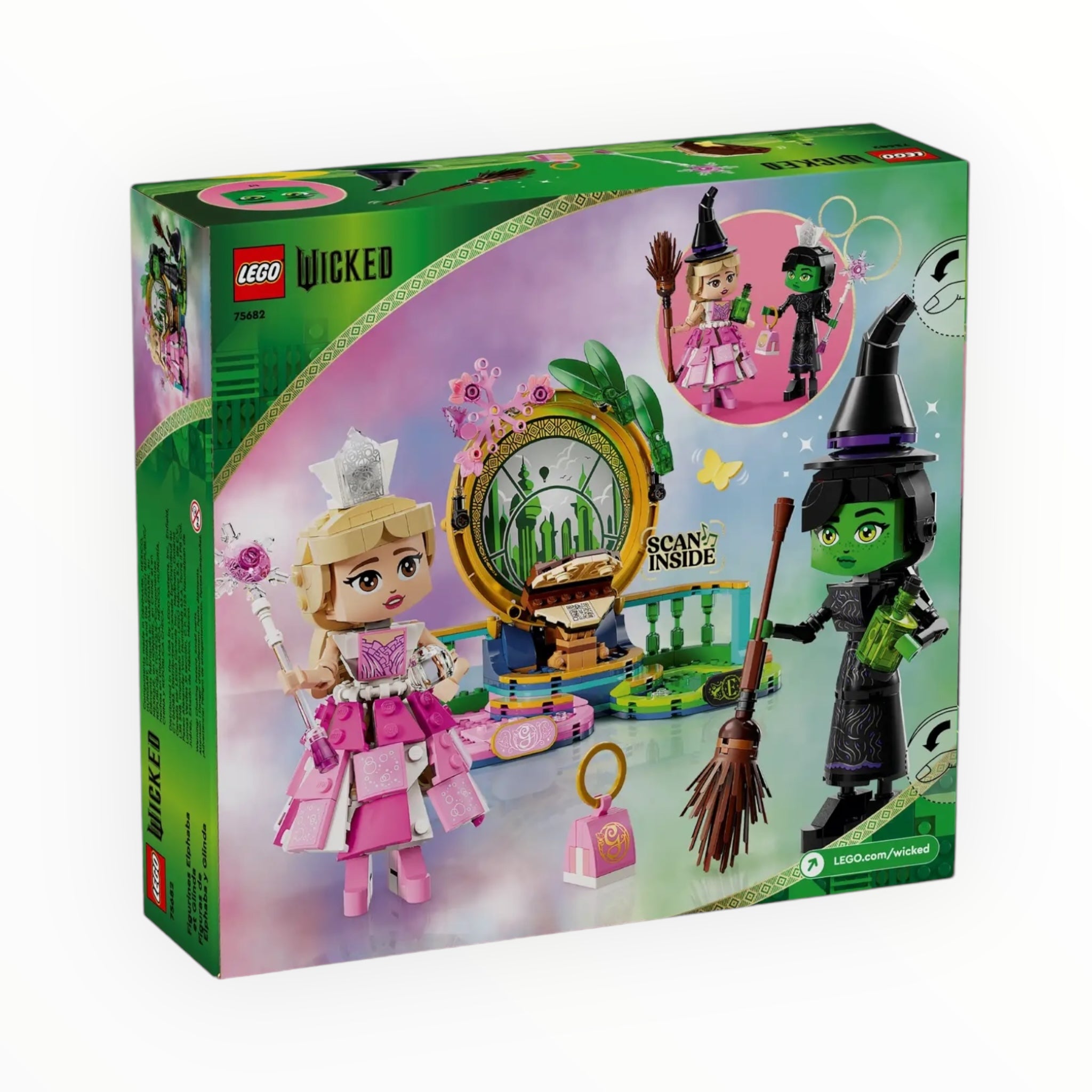 75682 Wicked Elphaba & Glinda Figures