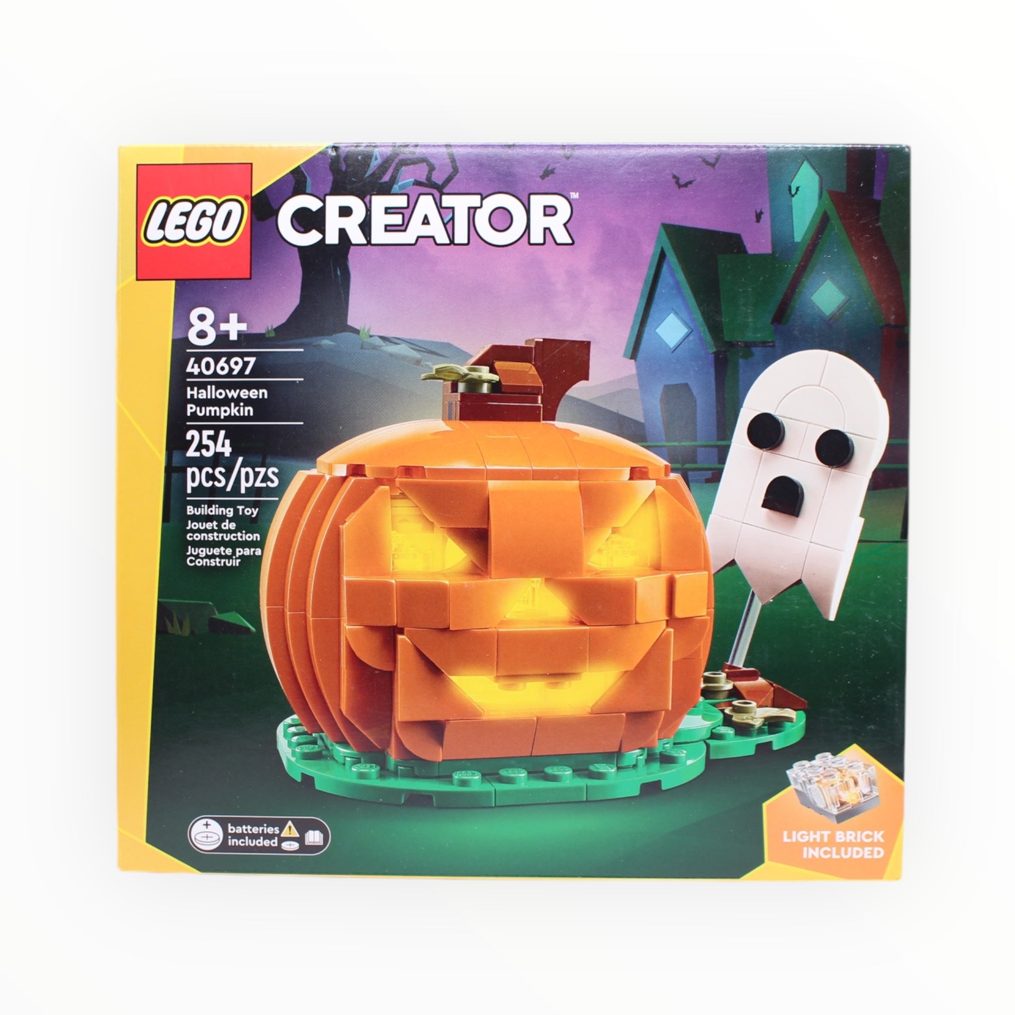 Retired Set 40697 Creator Halloween Pumpkin