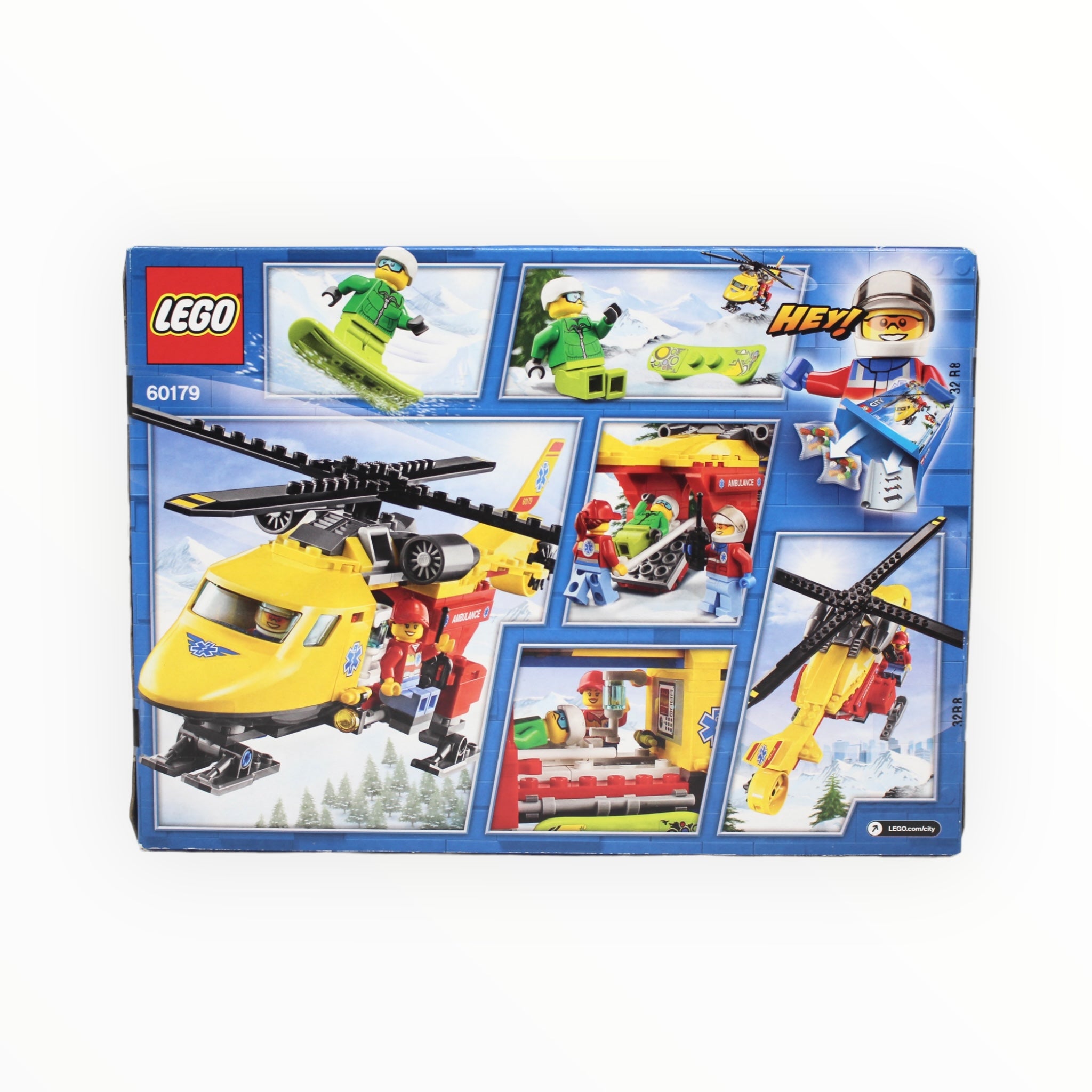 Retired Set 60179 City Ambulance Helicopter