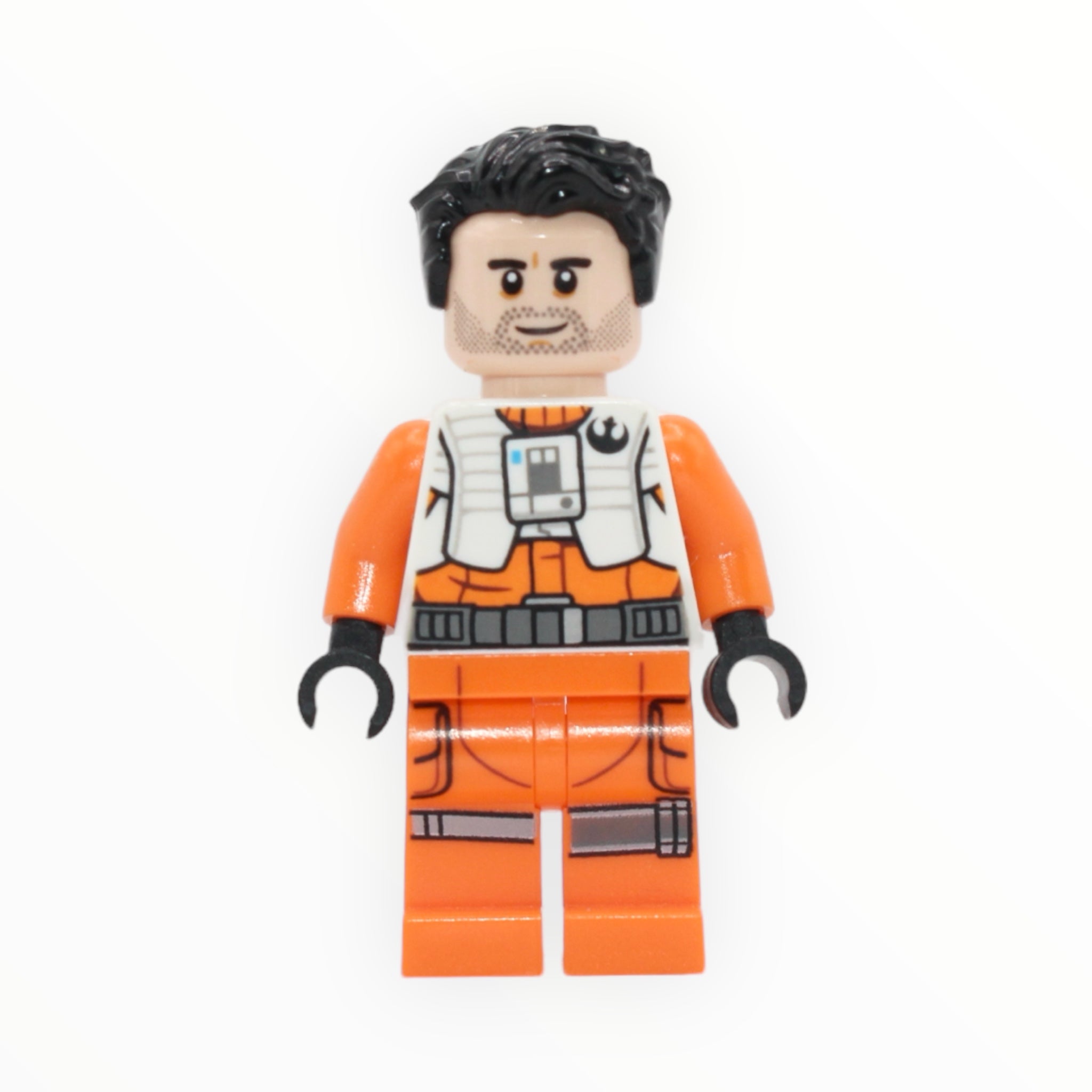 Poe Dameron (Star Wars: Resistance, orange pilot jumpsuit without belts and pipe)