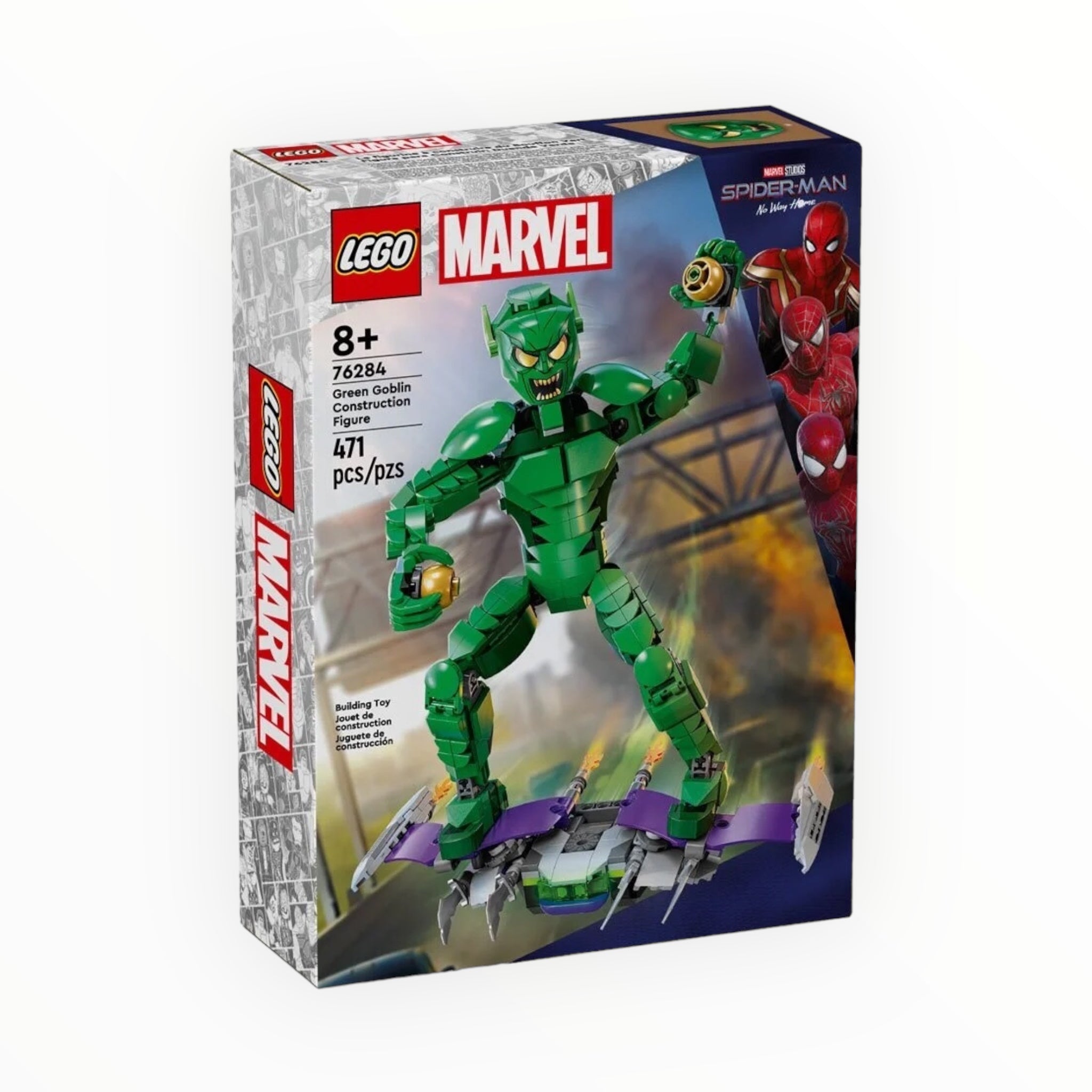 76284 Marvel Green Goblin Construction Figure