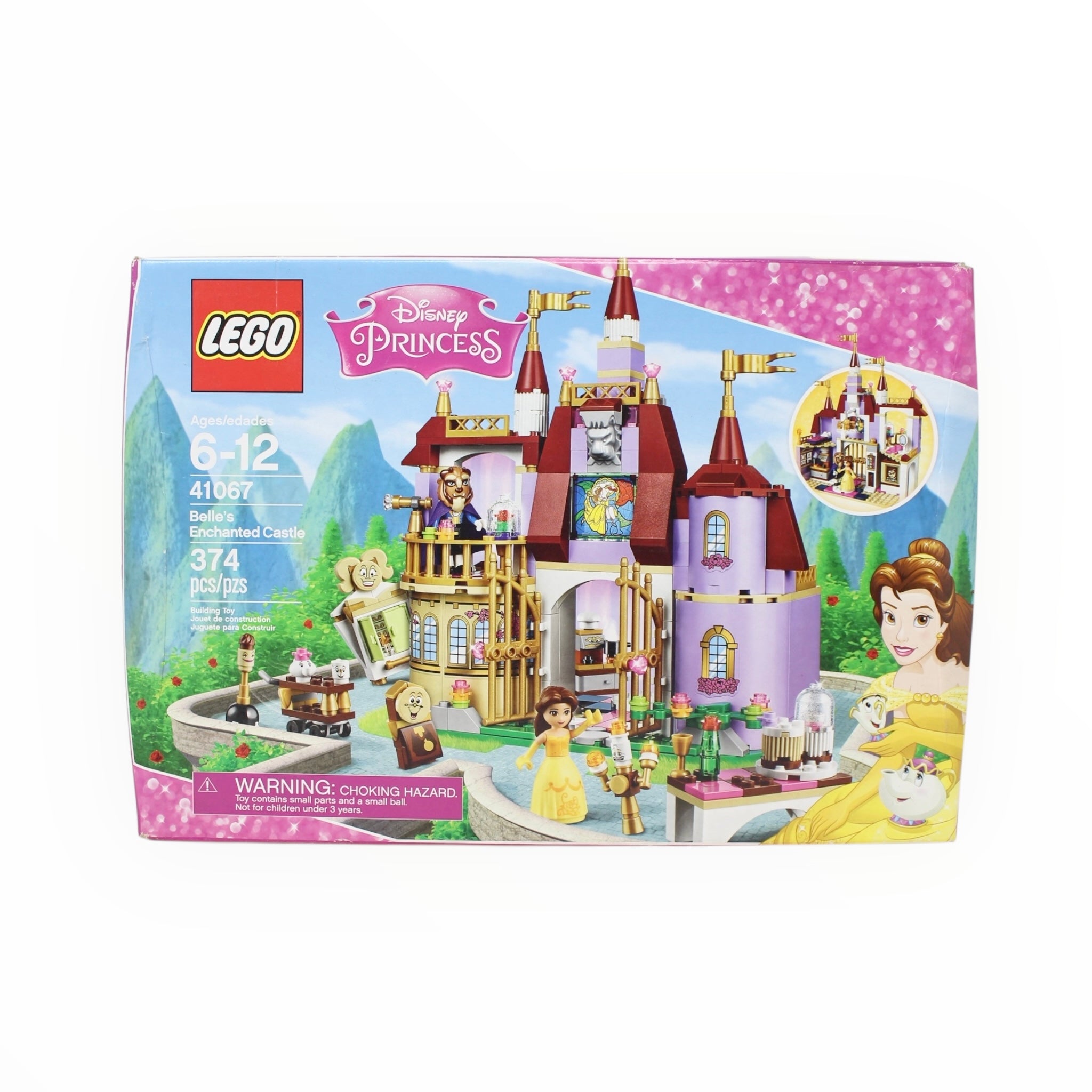 Retired Set 41067 Disney Princess Belle’s Enchanted Castle (damaged box)