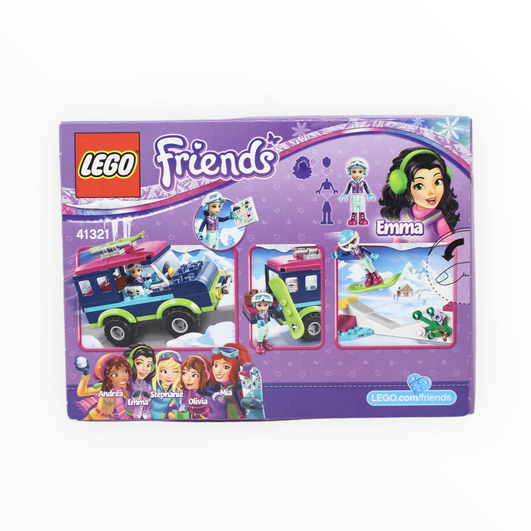 Retired Set 41321 Friends Snow Resort Off-Roader