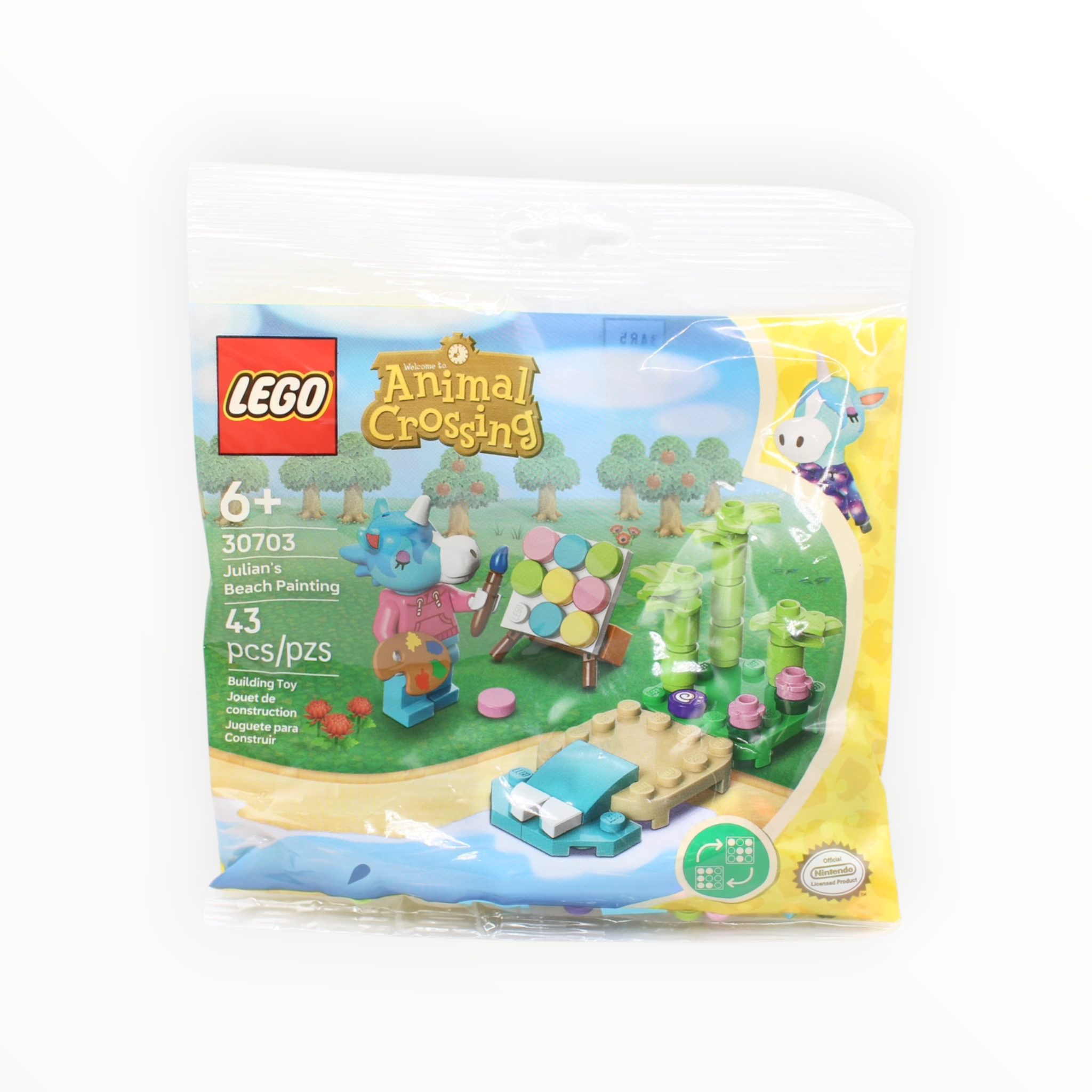 Polybag 30703 Animal Crossing Julien’s Beach Painting