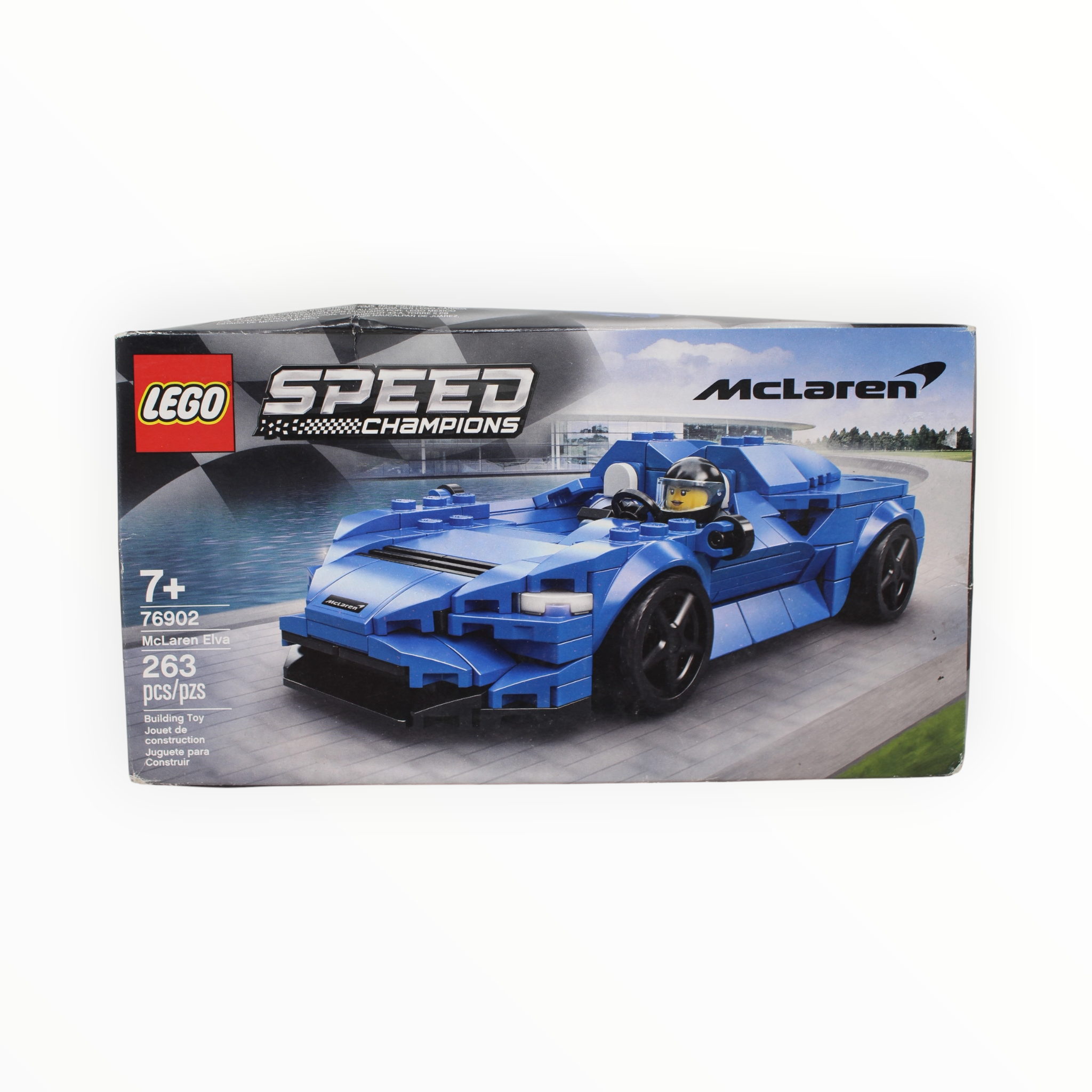 Retired Set 76902 Speed Champions McLaren Elva (some box damage)