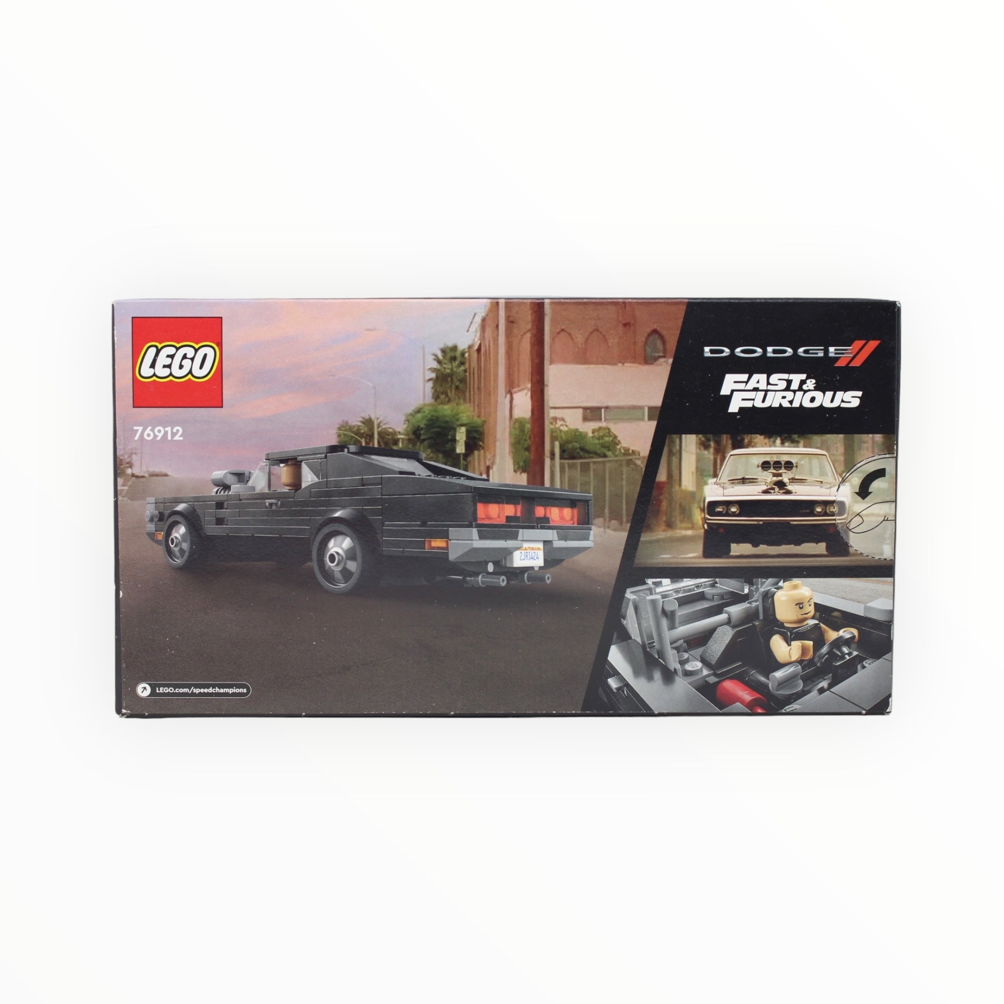 Retired Set 76912 Speed Champions Fast & Furious 1970 Dodge Charger R/T (damaged box)