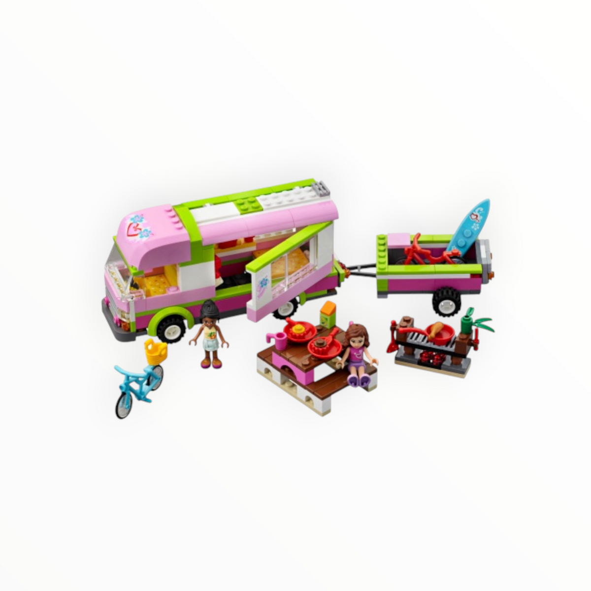 Retired Set 3184 Friends Adventure Camper (some box damage)