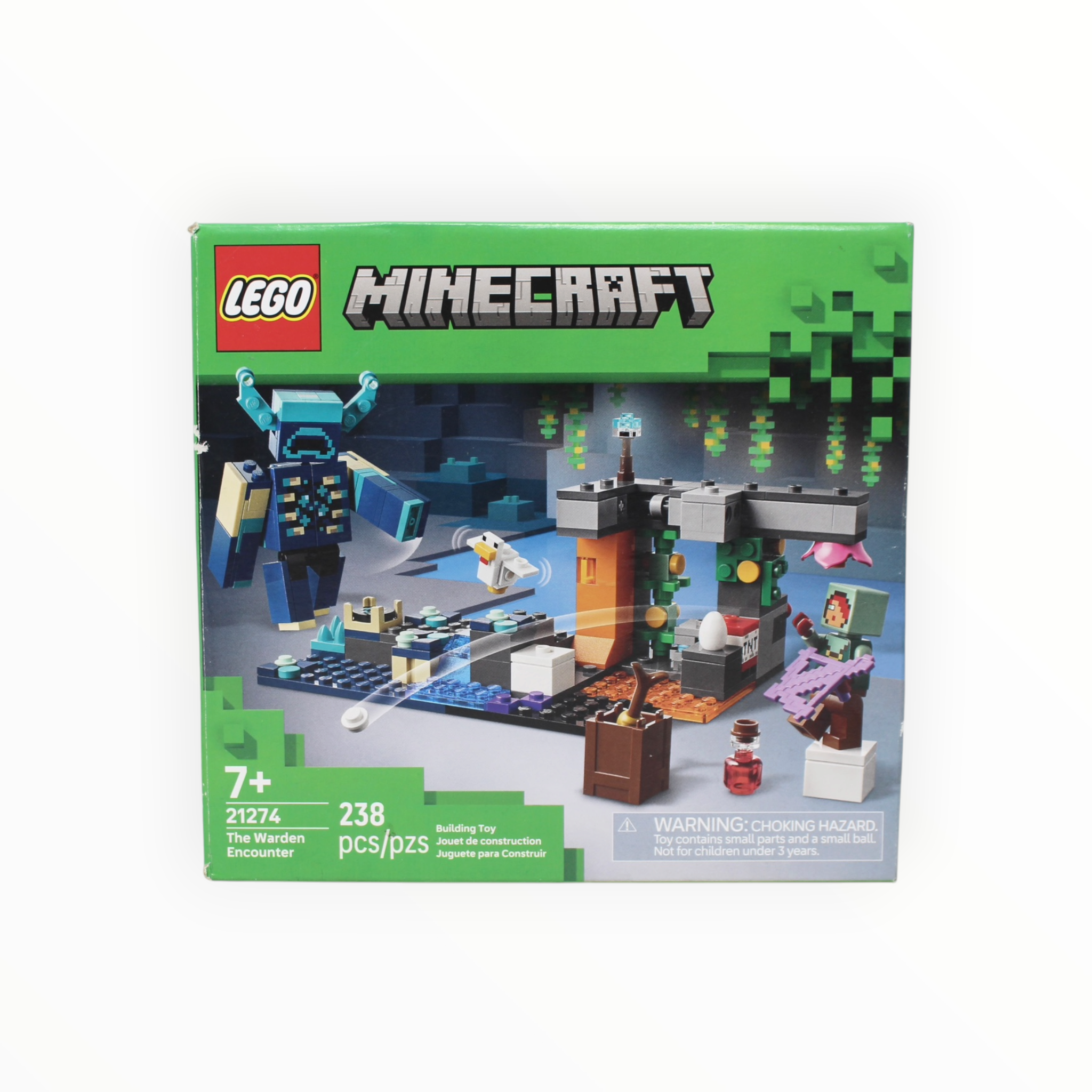 Certified Used Set 21274 Minecraft The Warden Encounter
