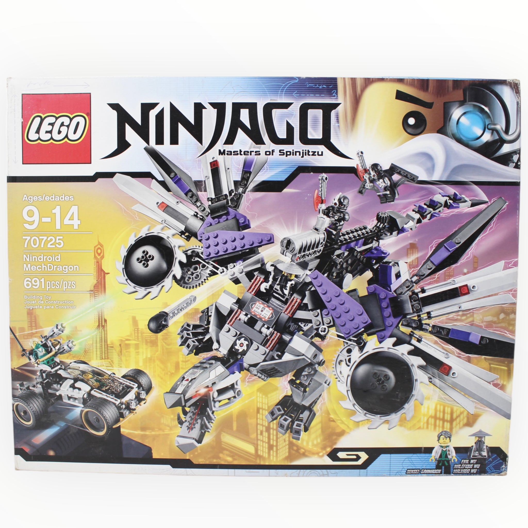 Retired Set 70725 Ninjago Nindroid MechDragon