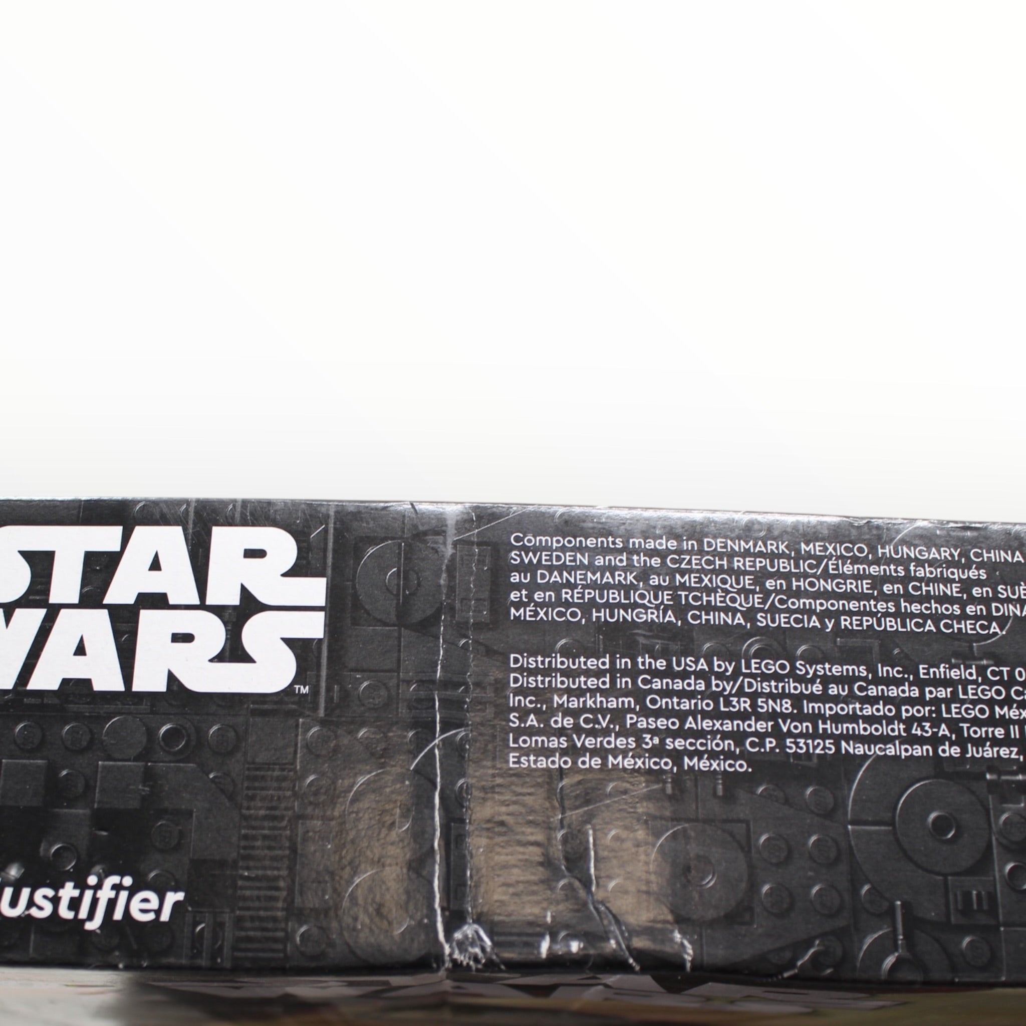 売約済み　参考品 Retired Set 75323 Star Wars The Justifier (damaged box)