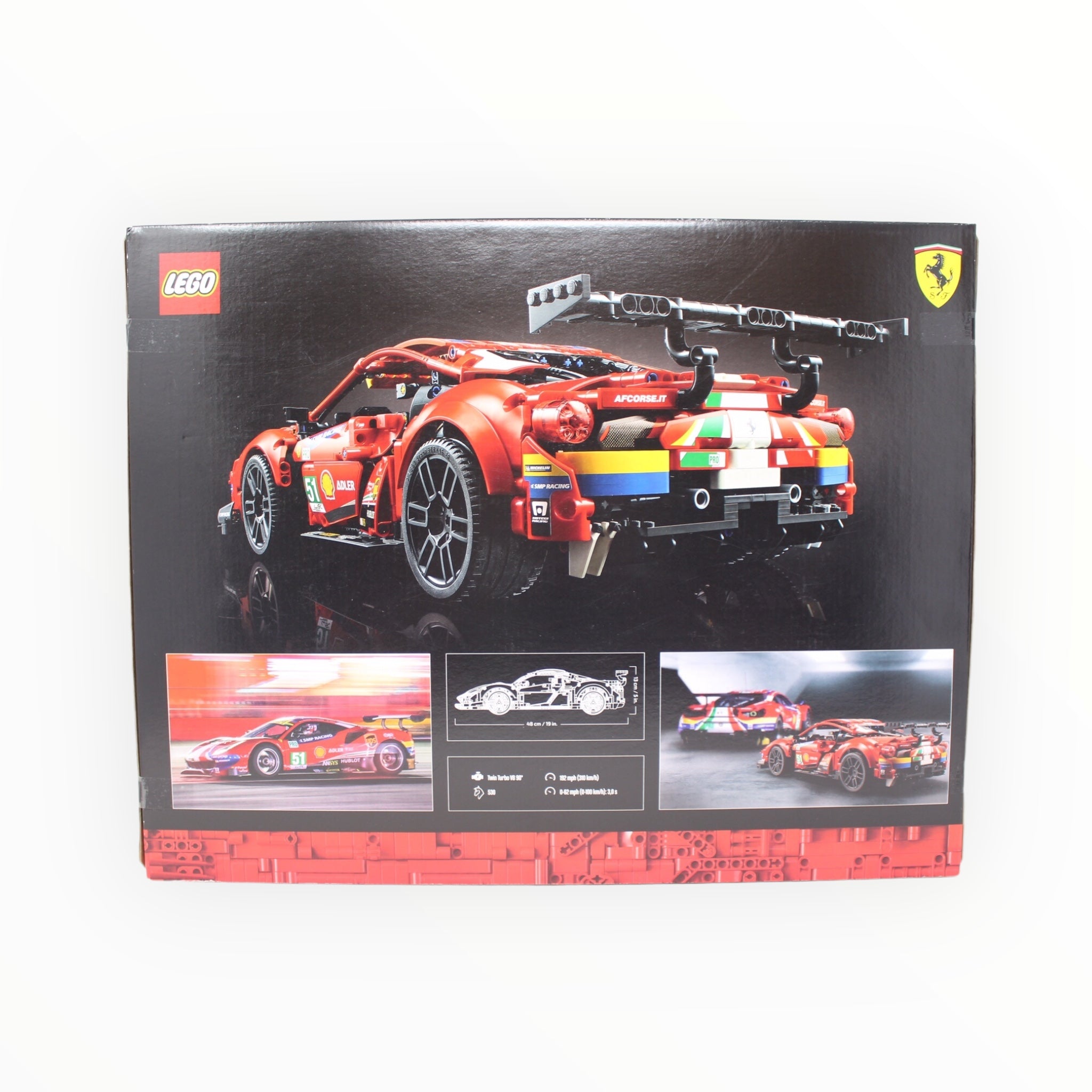 Retired Set 42125 Technic Ferrari 488 GTE AF CORSE #51