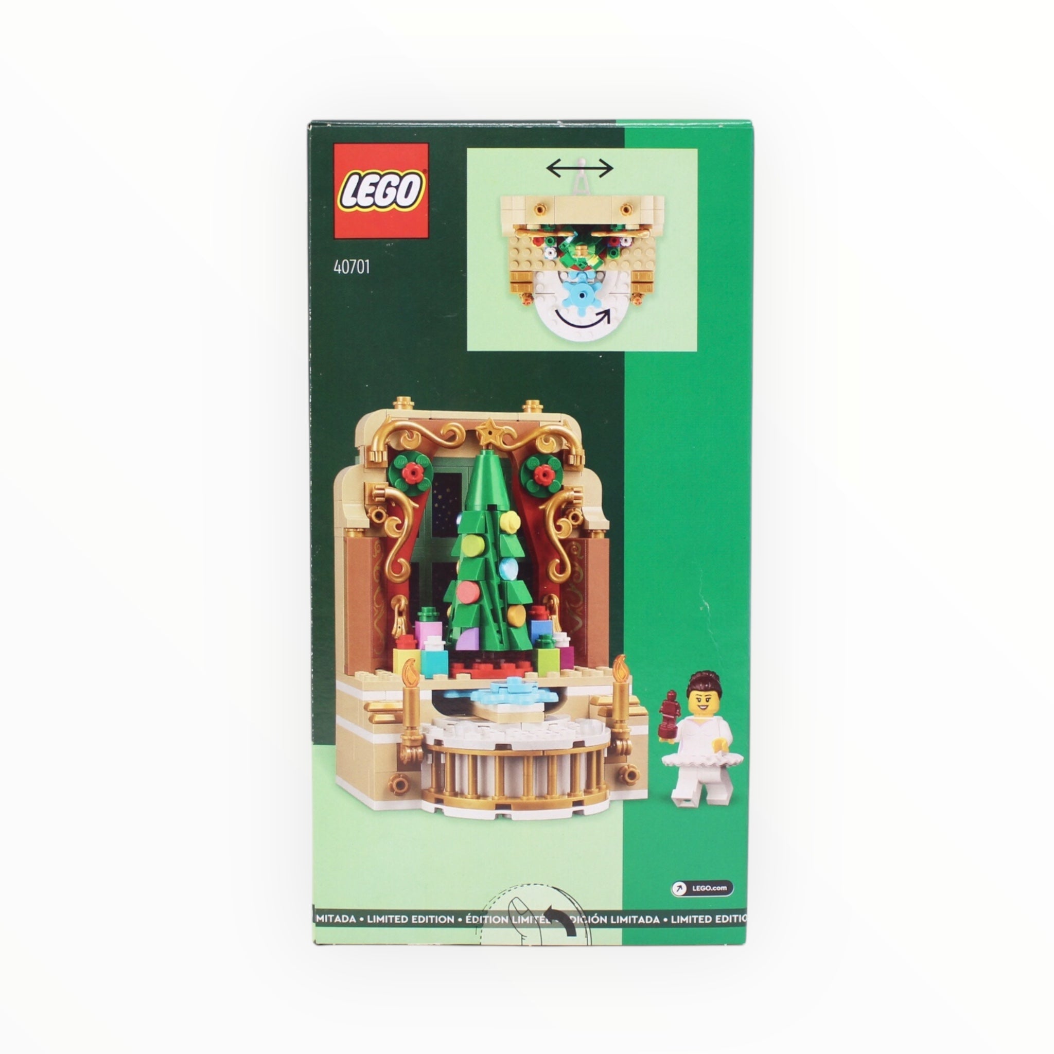 Retired Set 40701 LEGO Ballerina & Nutcracker Scene (damaged box)