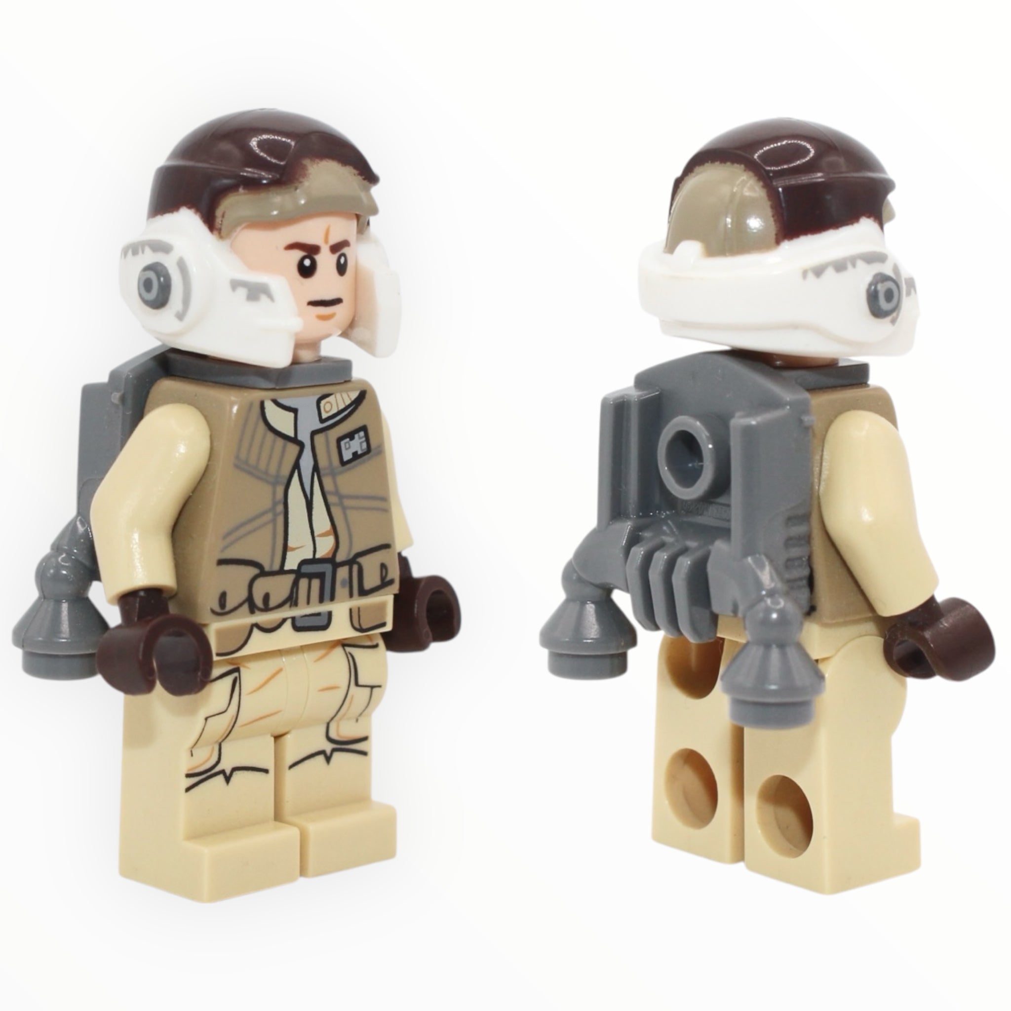 Rebel Trooper (Rebel helmet, jet pack, dark tan vest, 2016)