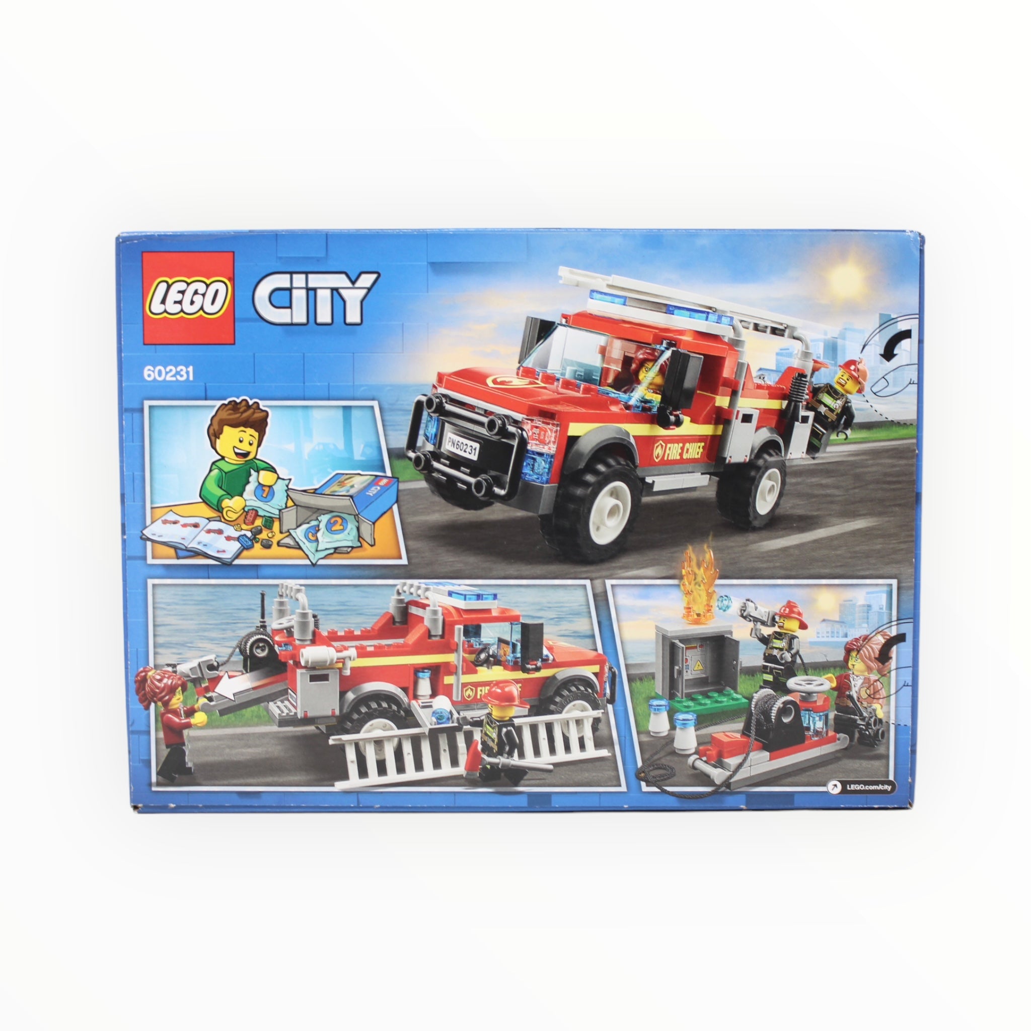 Retired Set 60231 City Fire Chief Response Truck