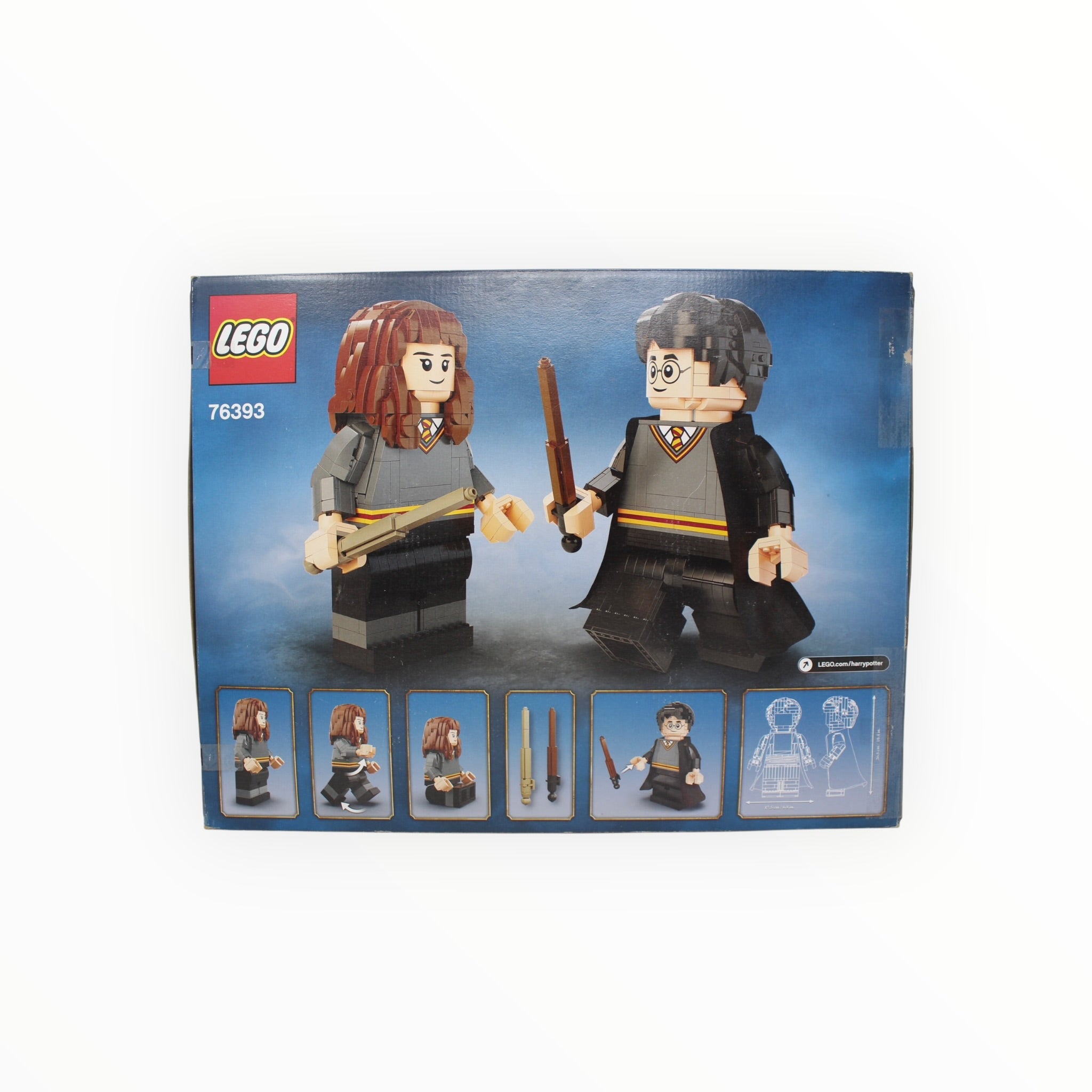 Certified Used Set 76393 Harry Potter & Hermione Granger (open box, sealed bags)