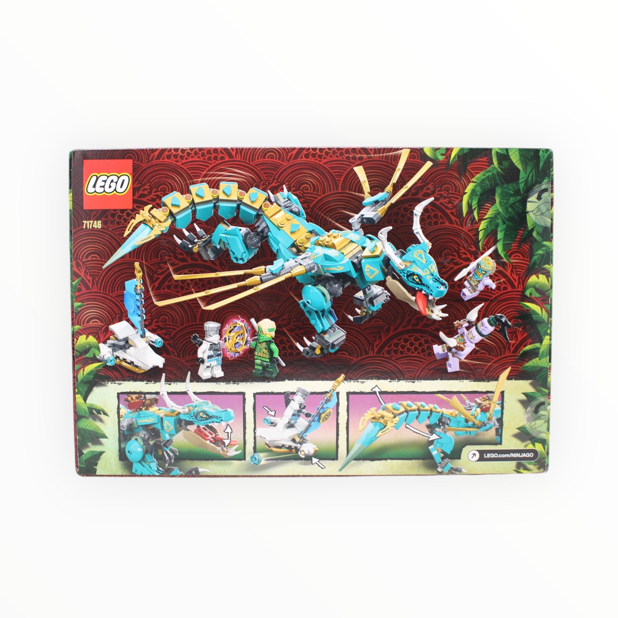Retired Set 71746 Ninjago Jungle Dragon