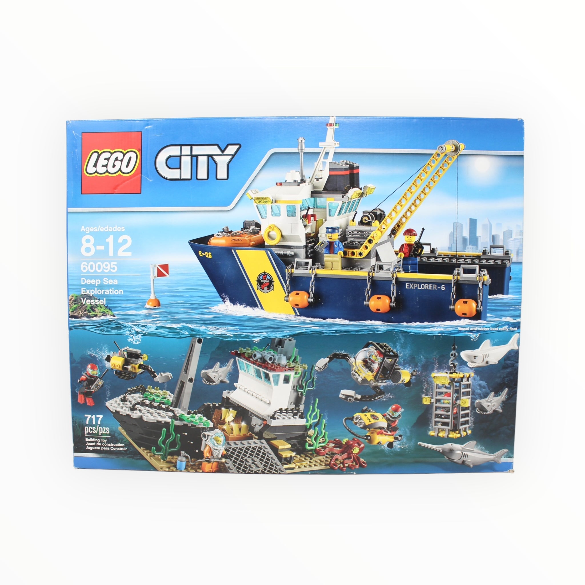 Retired Set 60095 City Deep Sea Exploration Vessel