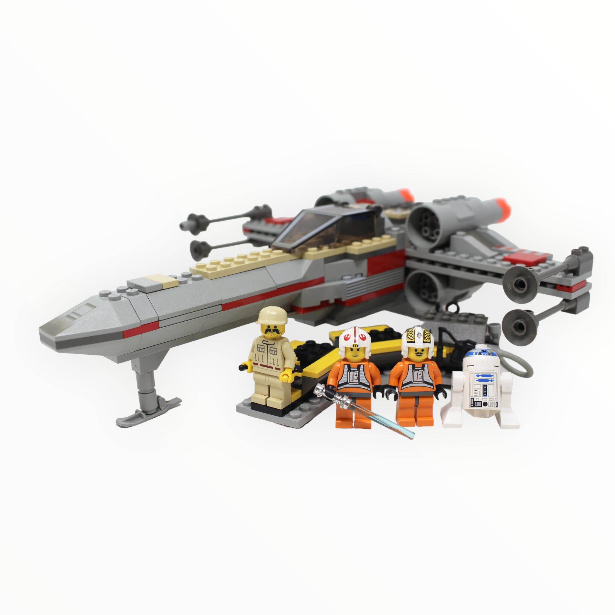 Used Set 7140 Star Wars X-wing Fighter