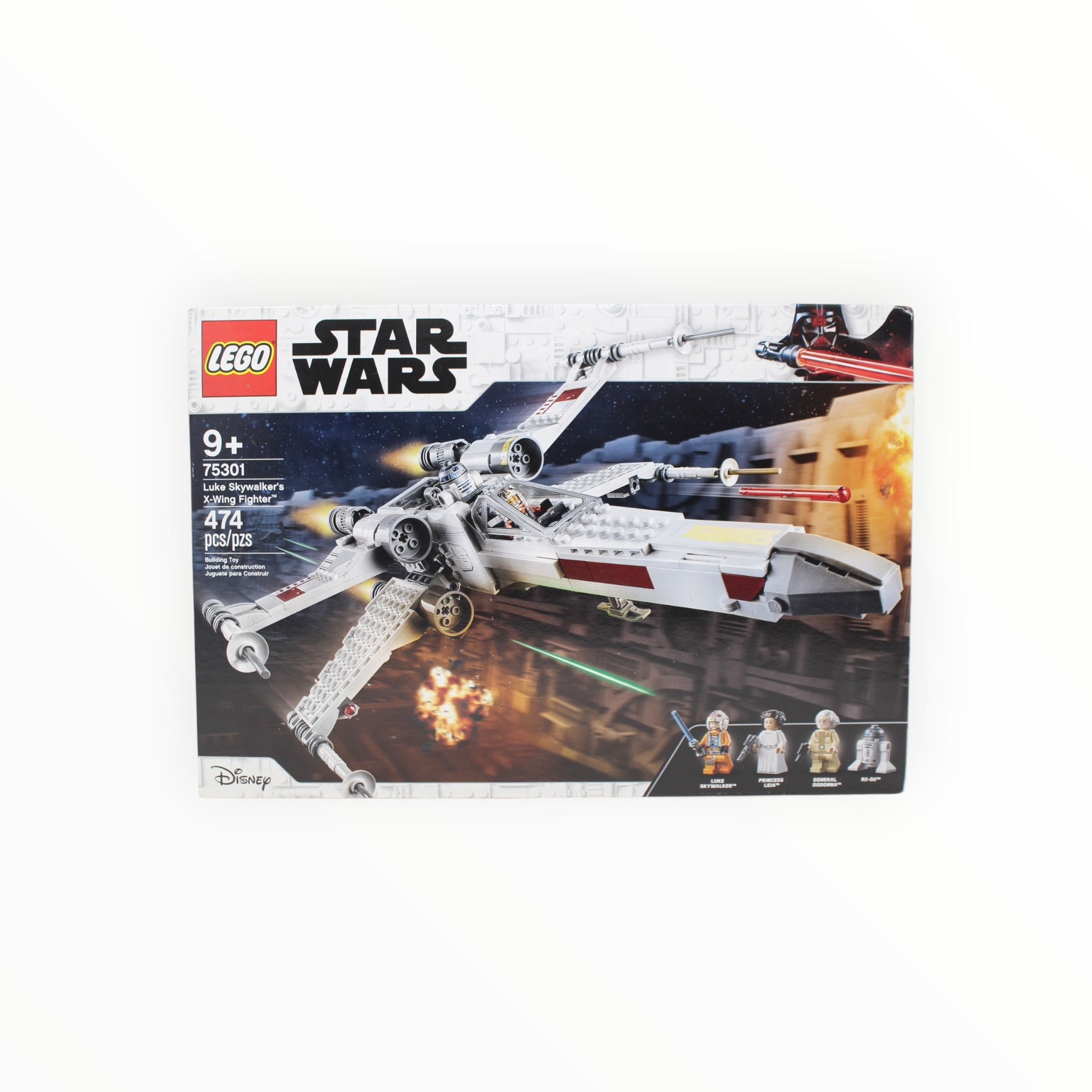 Retired Set 75301 Star Wars Luke Skywalker’s X-Wing Fighter (slight box damage)