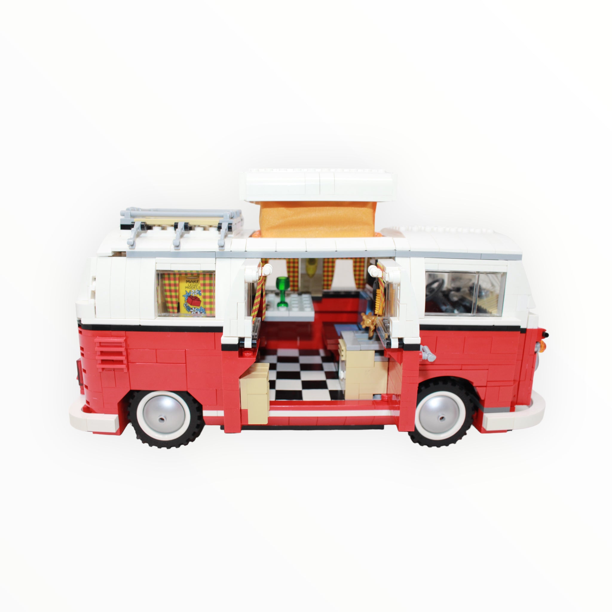 Used Set 10220 Creator Volkswagen T1 Camper Van (VW Bus)