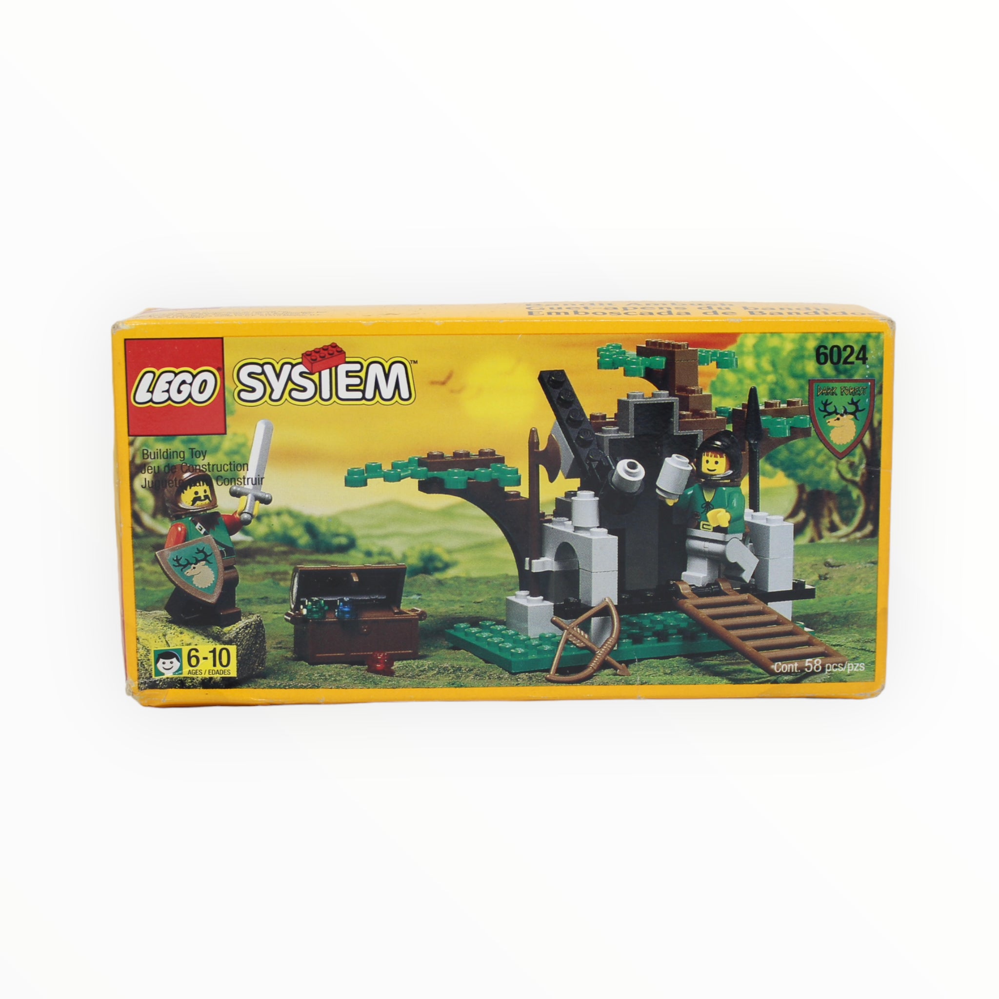 Retired Set 6024 Dark Forest Bandit Ambush (damaged box)