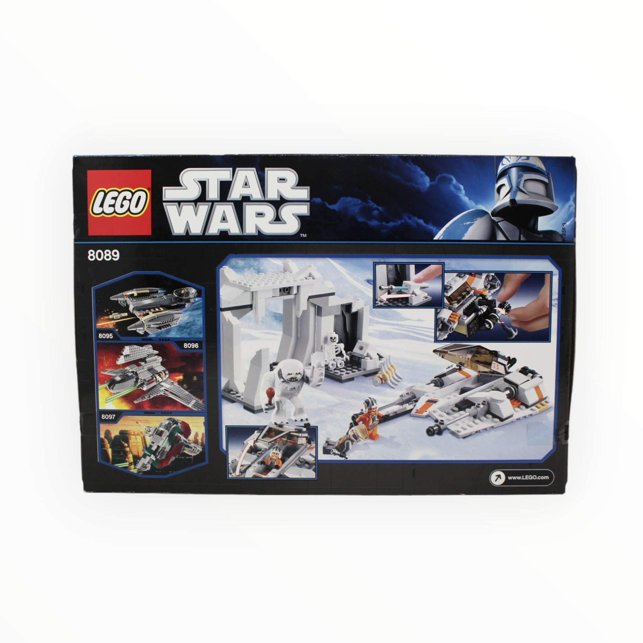 Retired Set 8089 Star Wars Hoth Wampa Cave
