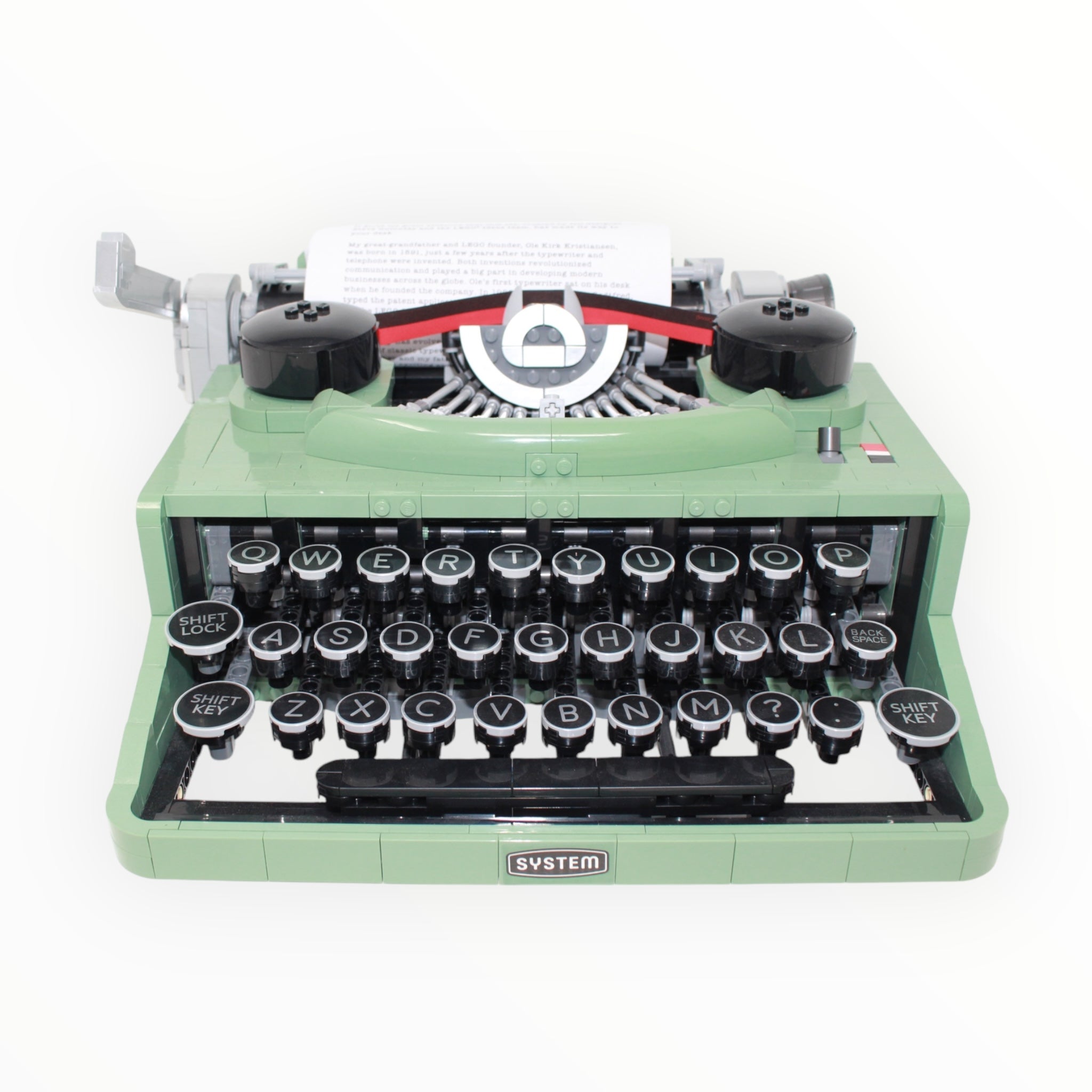 Used Set 21327 LEGO Ideas Typewriter